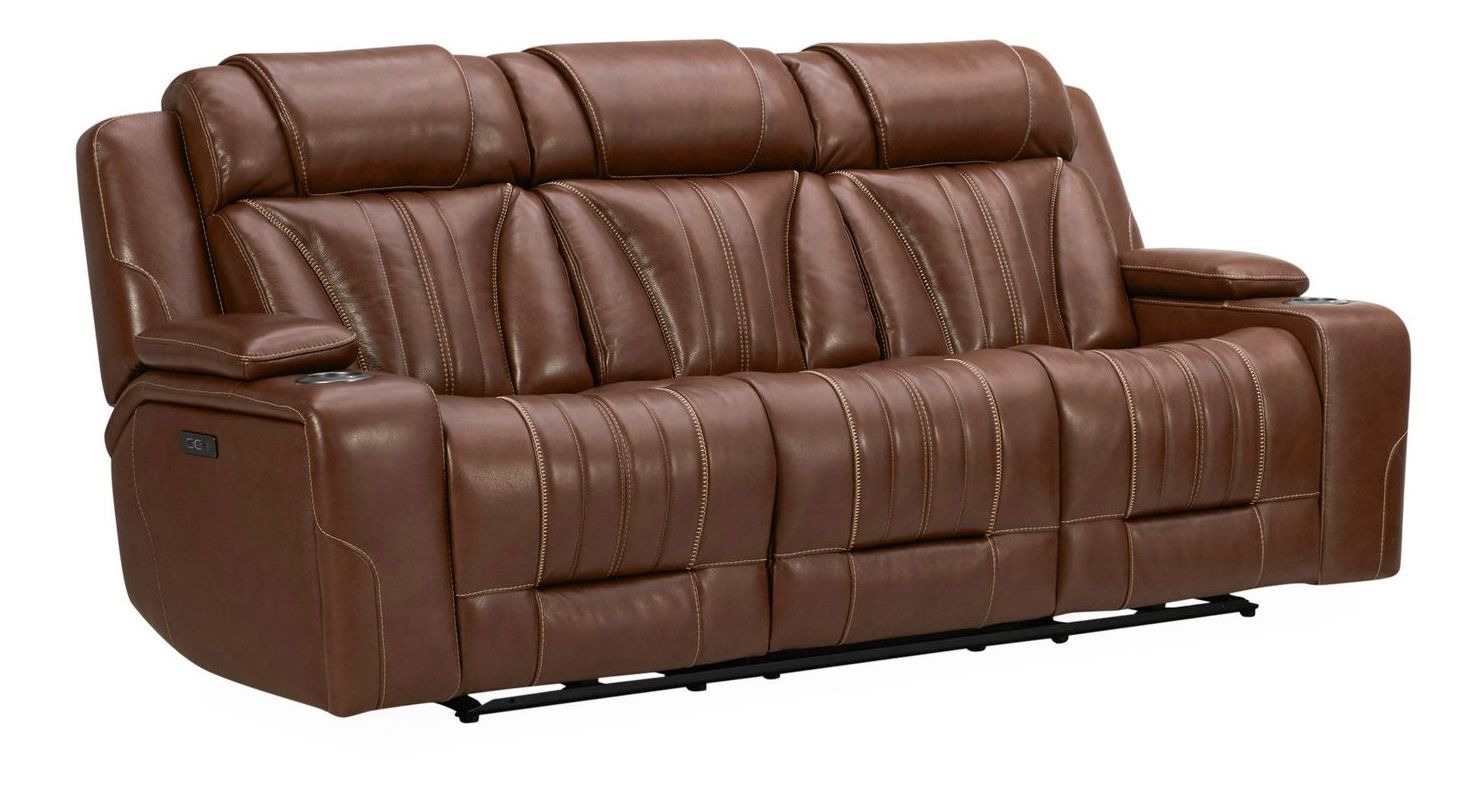 Caswell Leather Power Reclining Set | Zero Gravity & Bluetooth