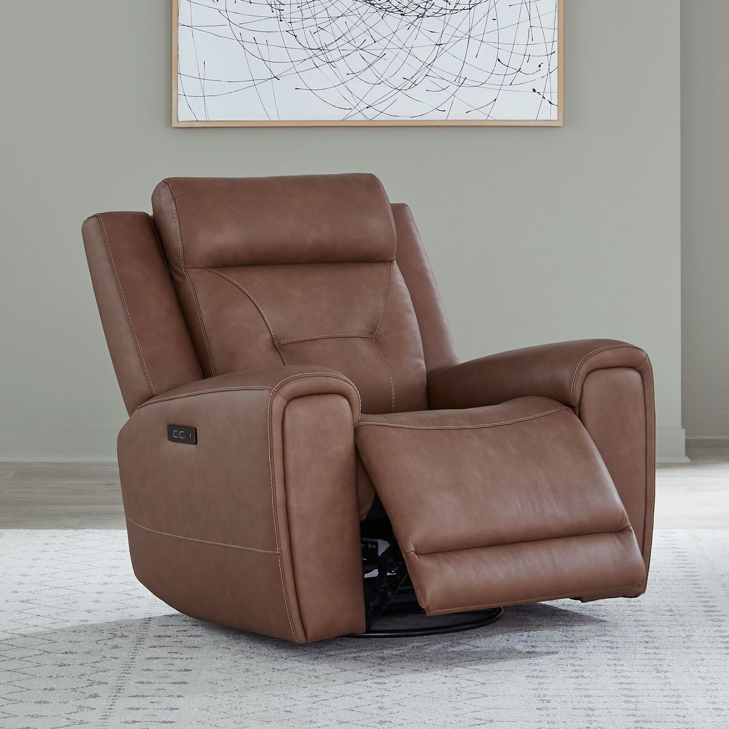 Beckham Leather Power Reclining Living Room Set | Zero Gravity