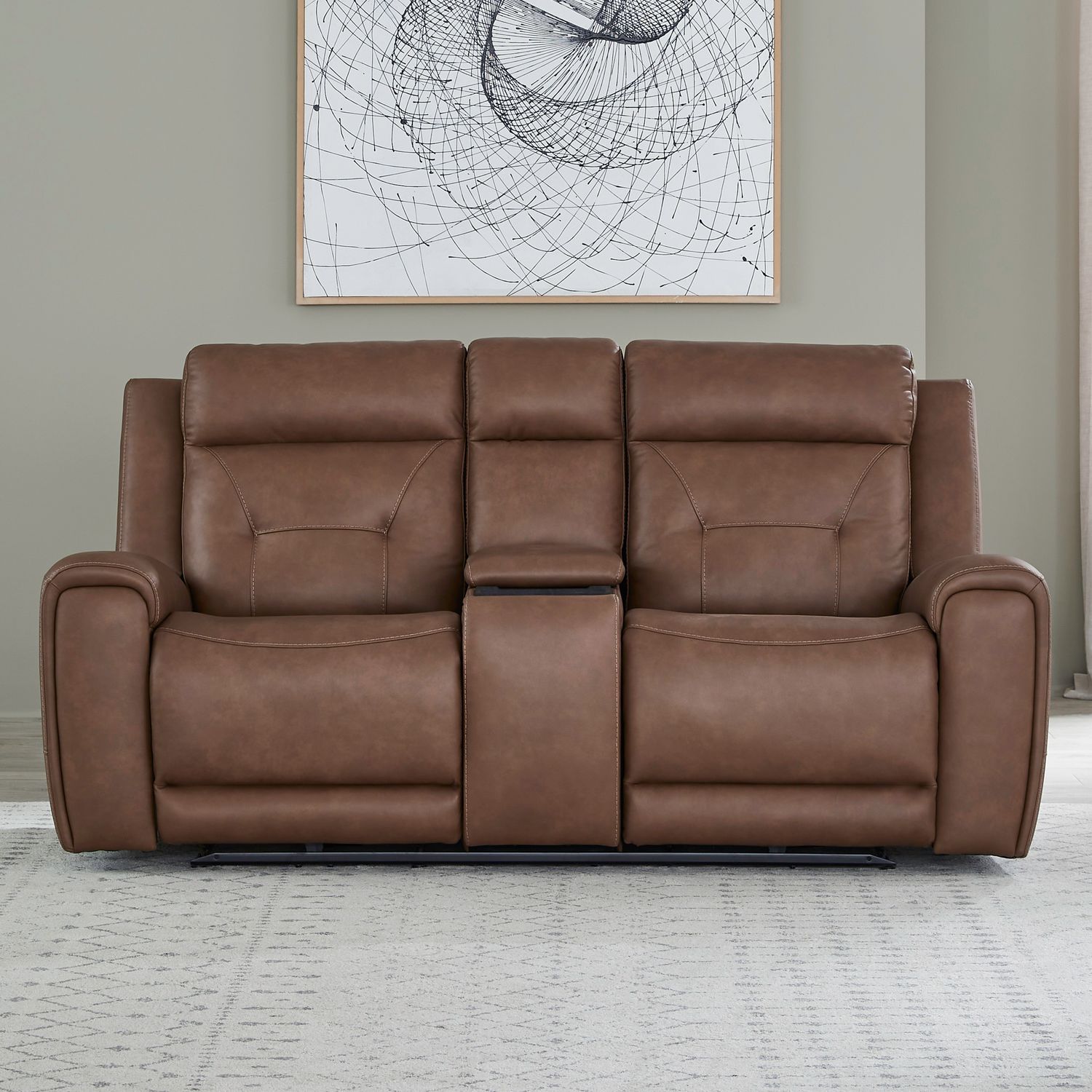 Beckham Leather Power Reclining Living Room Set | Zero Gravity