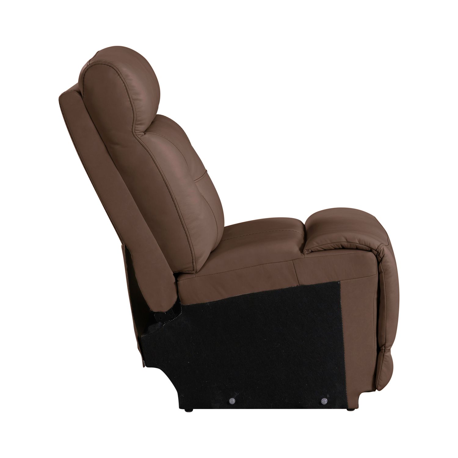 Beckham Leather 7-Piece Power Reclining Sectional w/USB Chargers