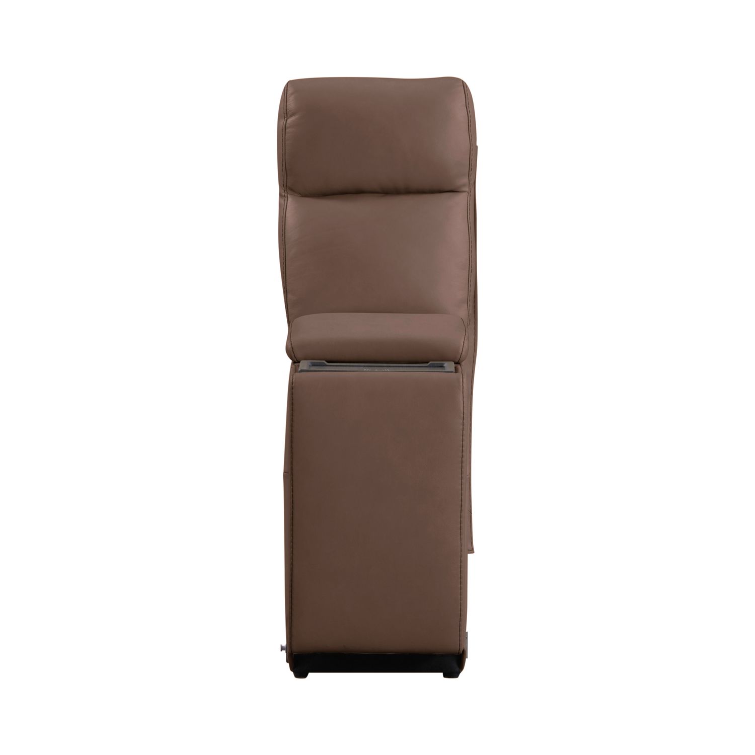 Beckham Leather 6-Piece Power Reclining Sectional w/USB Chargers