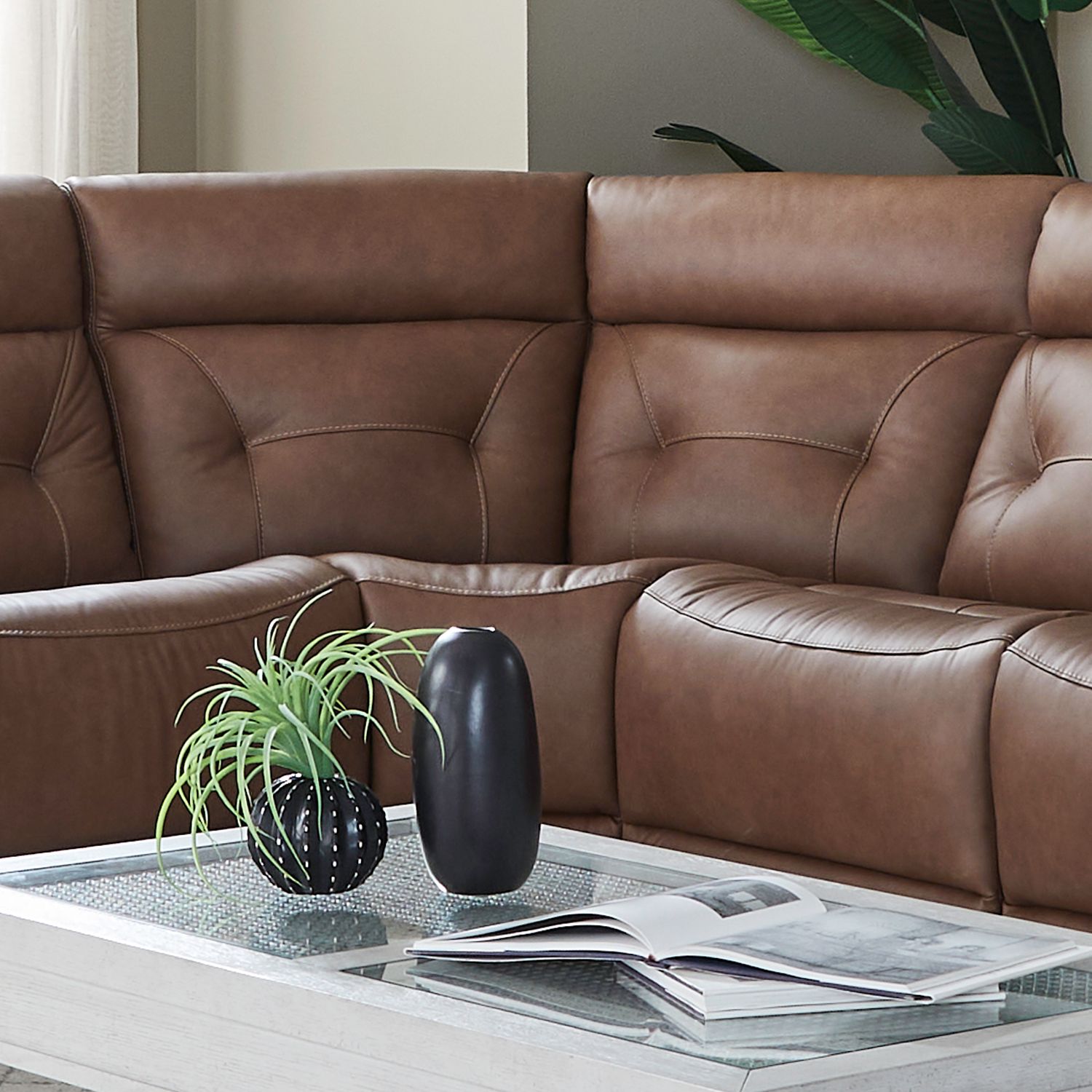 Beckham Leather Power Reclining Living Room Set | Zero Gravity