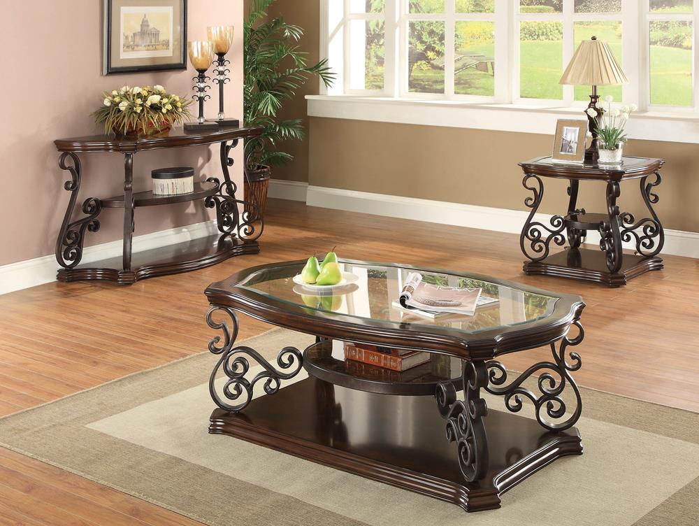 Laney Wood Veneer Sofa Table