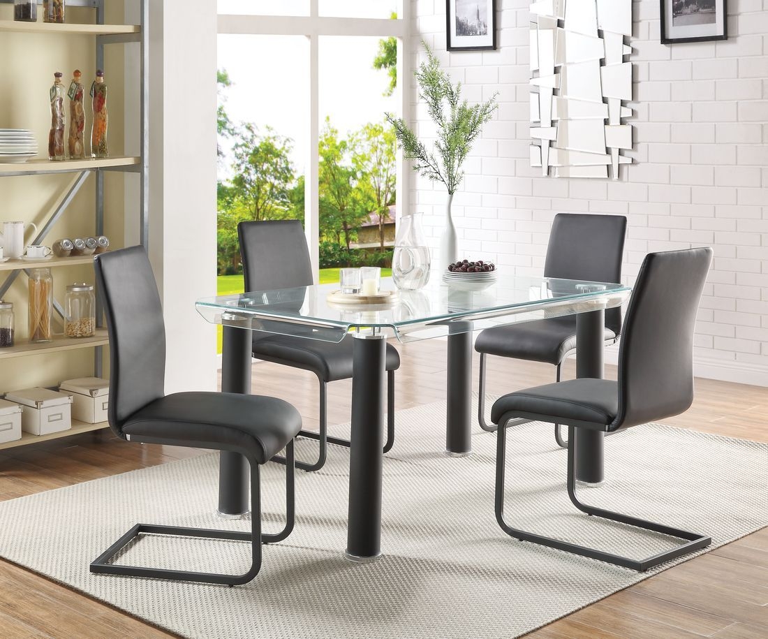 Gordie Leatherette Side Chair