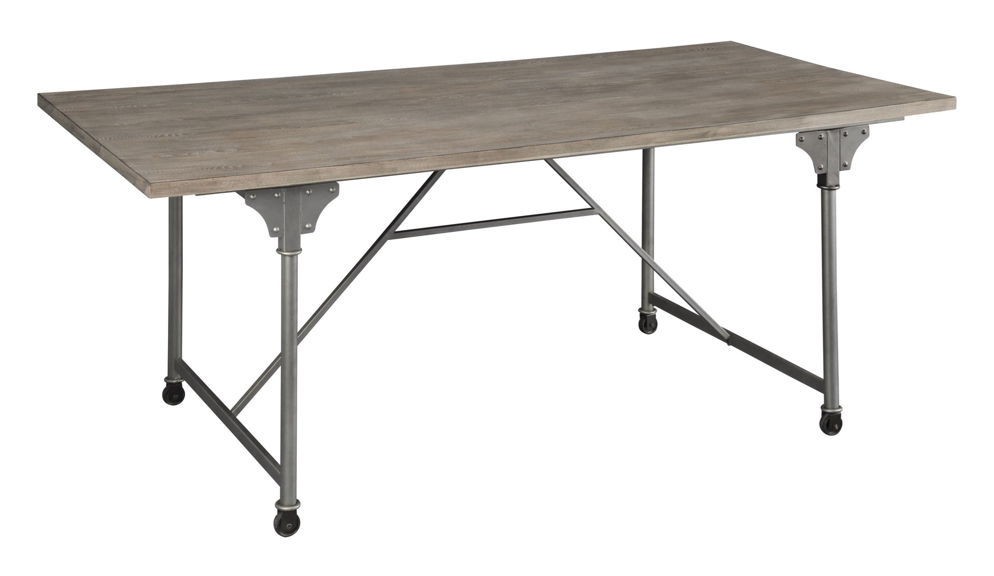 Jonquil Wood/Metal Rectangular Dining Set