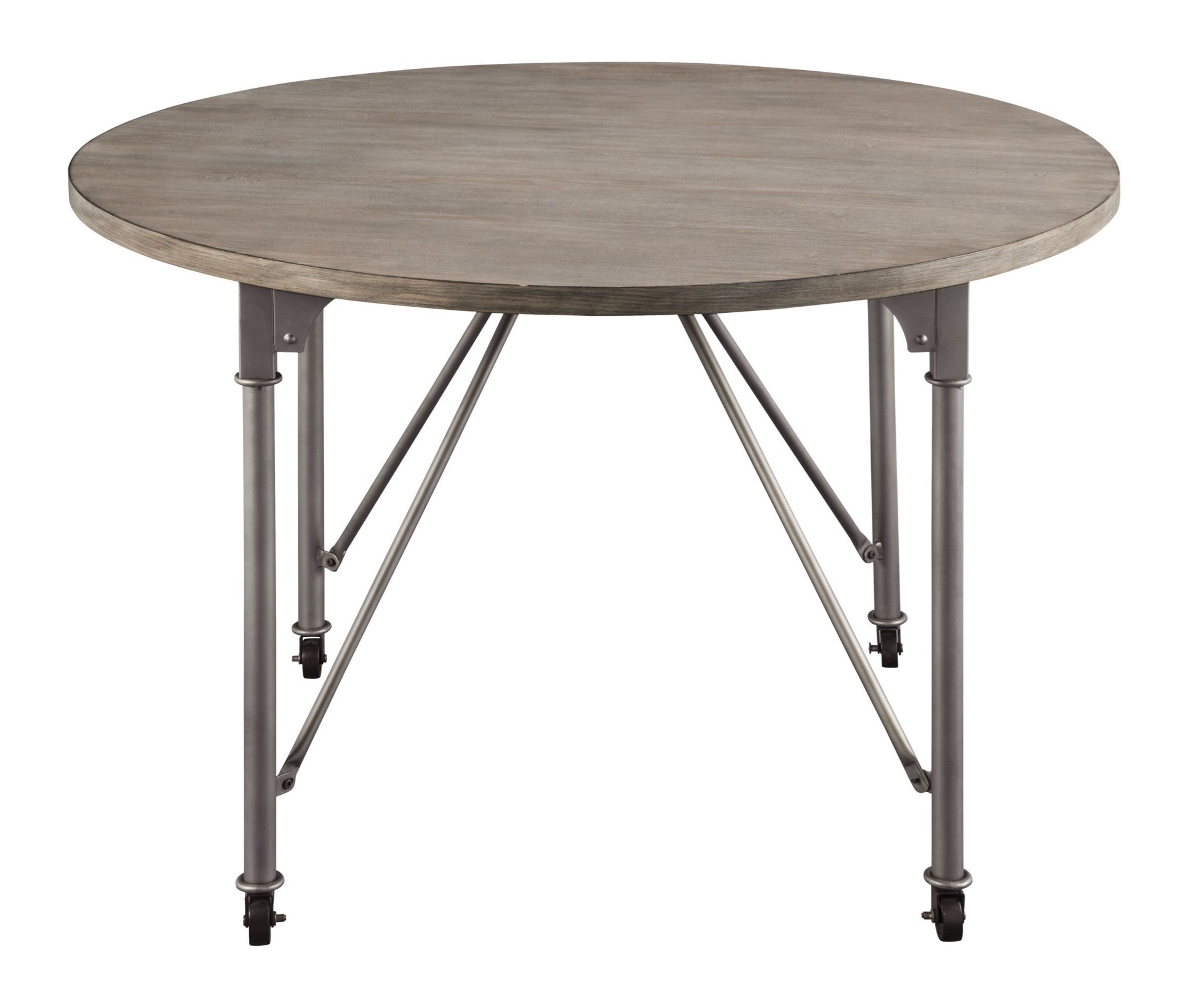 Jonquil Wood/Metal Round Dining Table