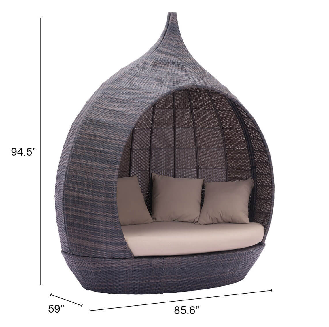 Martinique Outdoor Beach Daybed
