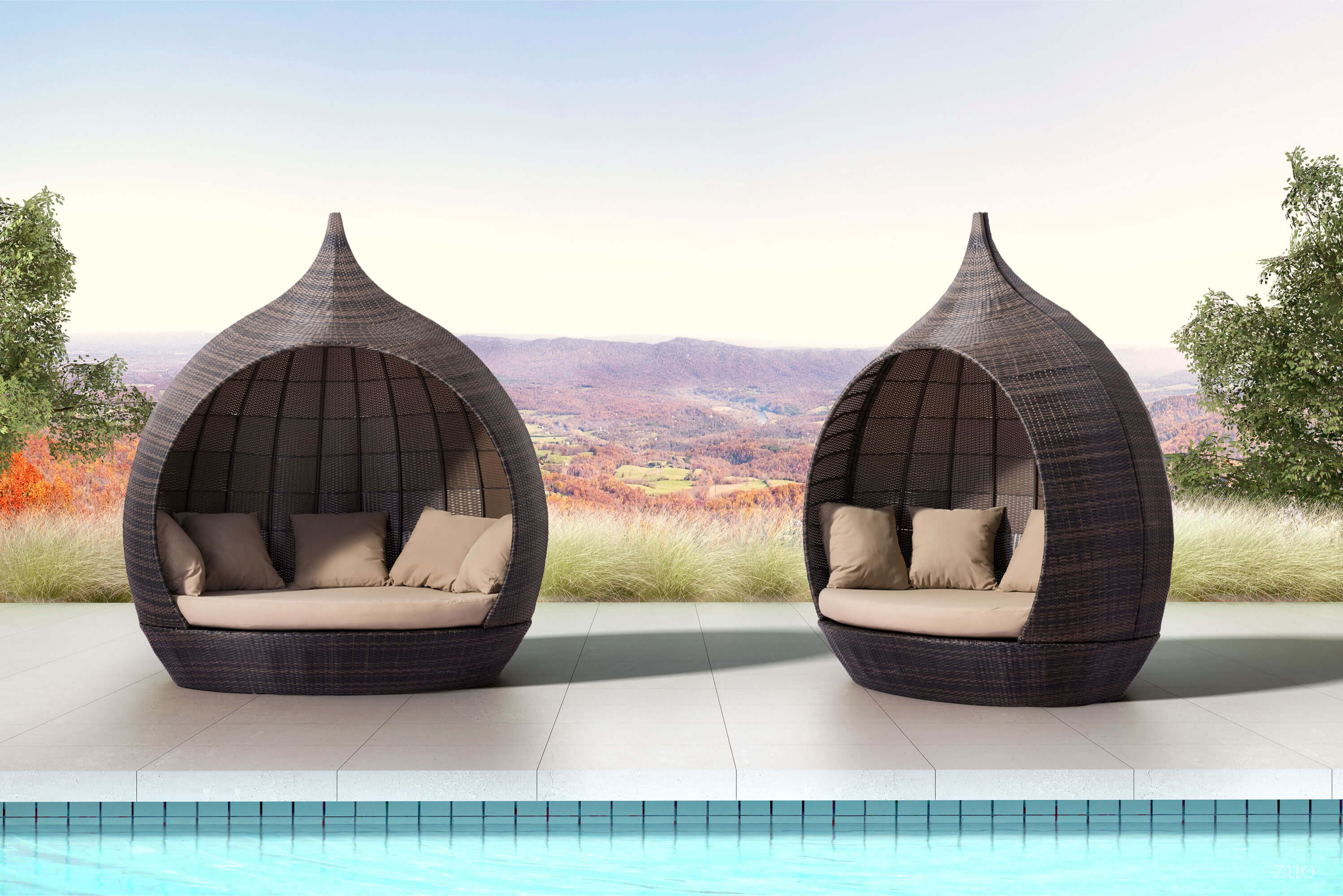 Martinique Outdoor Beach Daybed