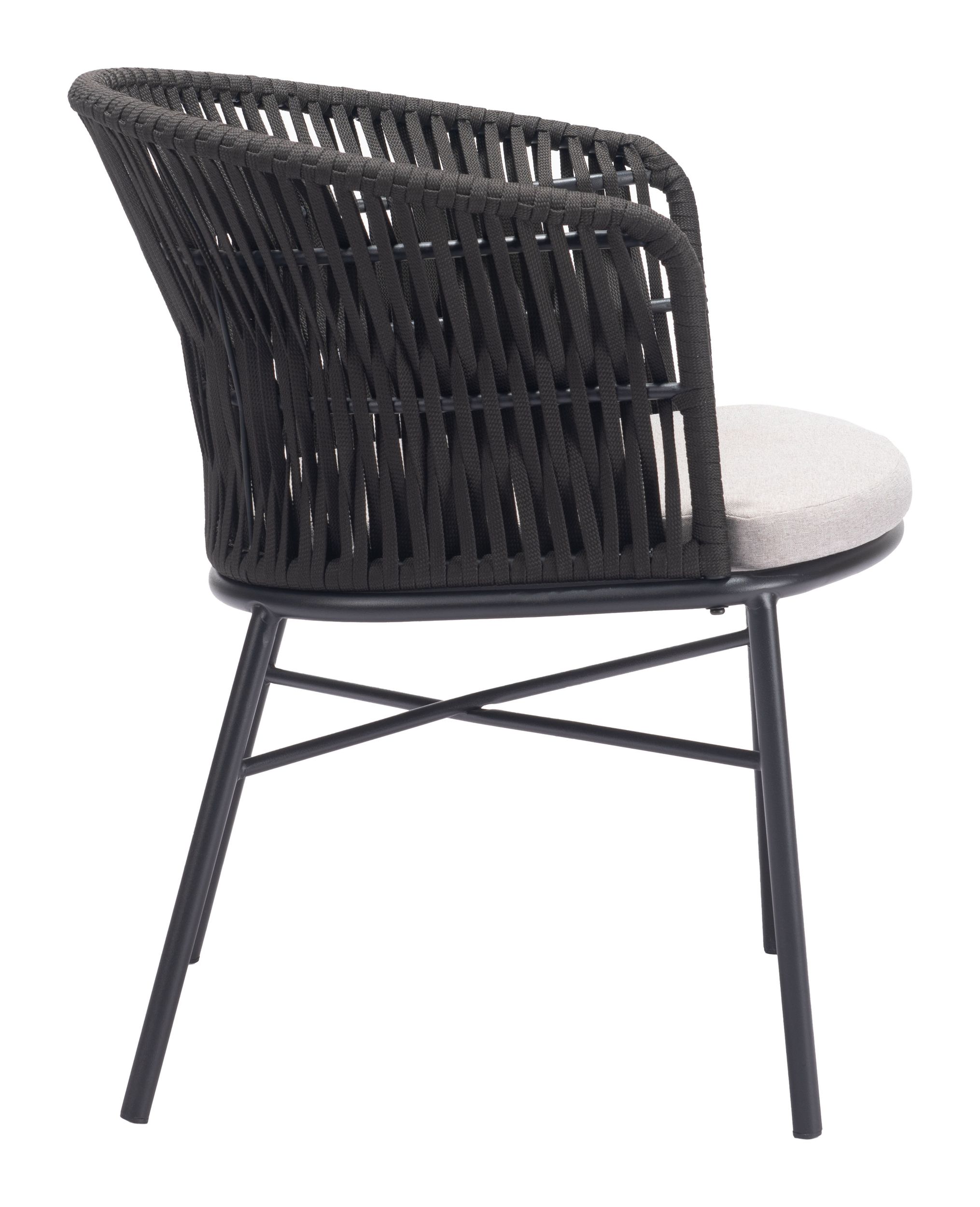 Freycinet Polyester/Steel Outdoor Dining Chair