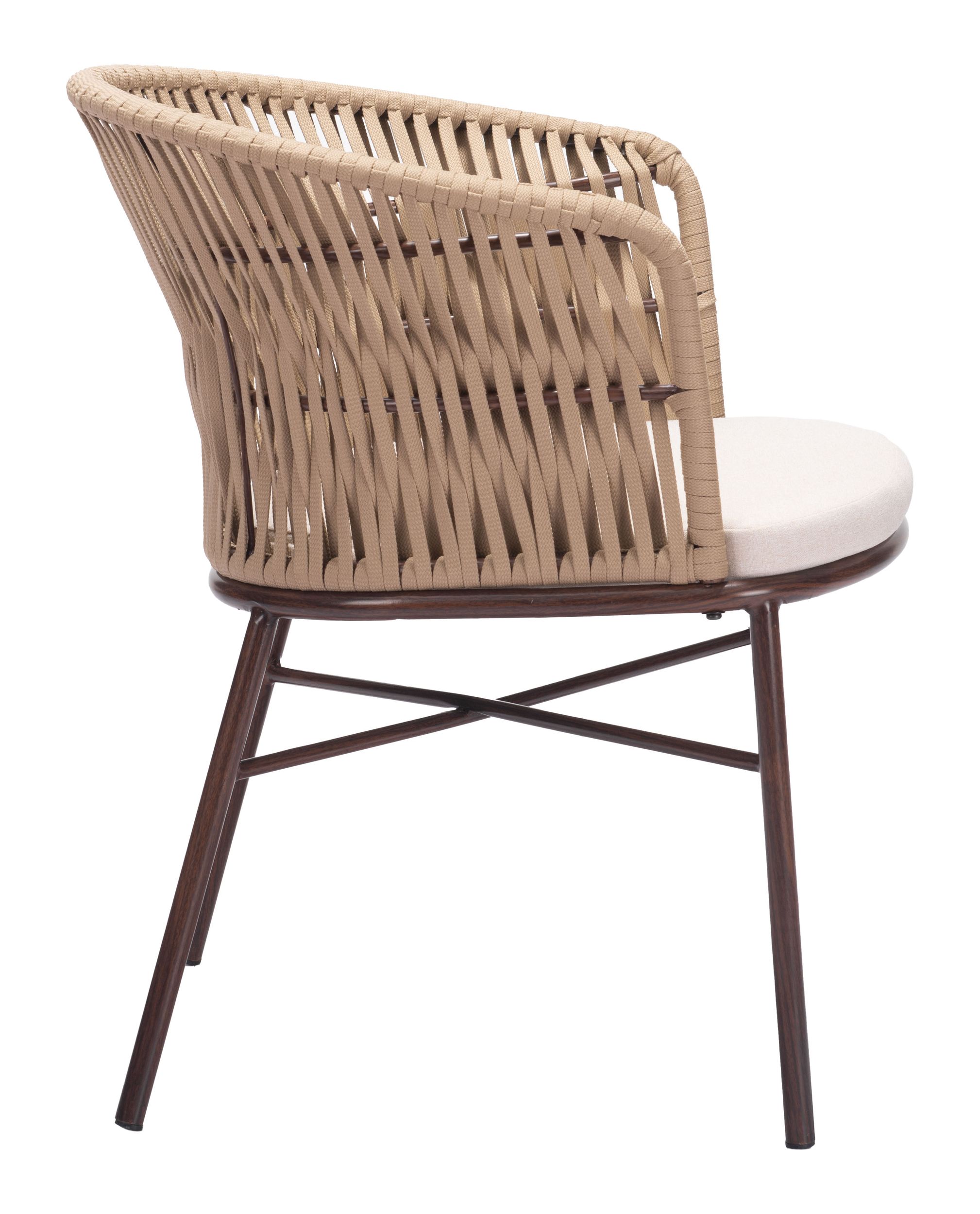 Freycinet Polyester/Steel Outdoor Dining Chair