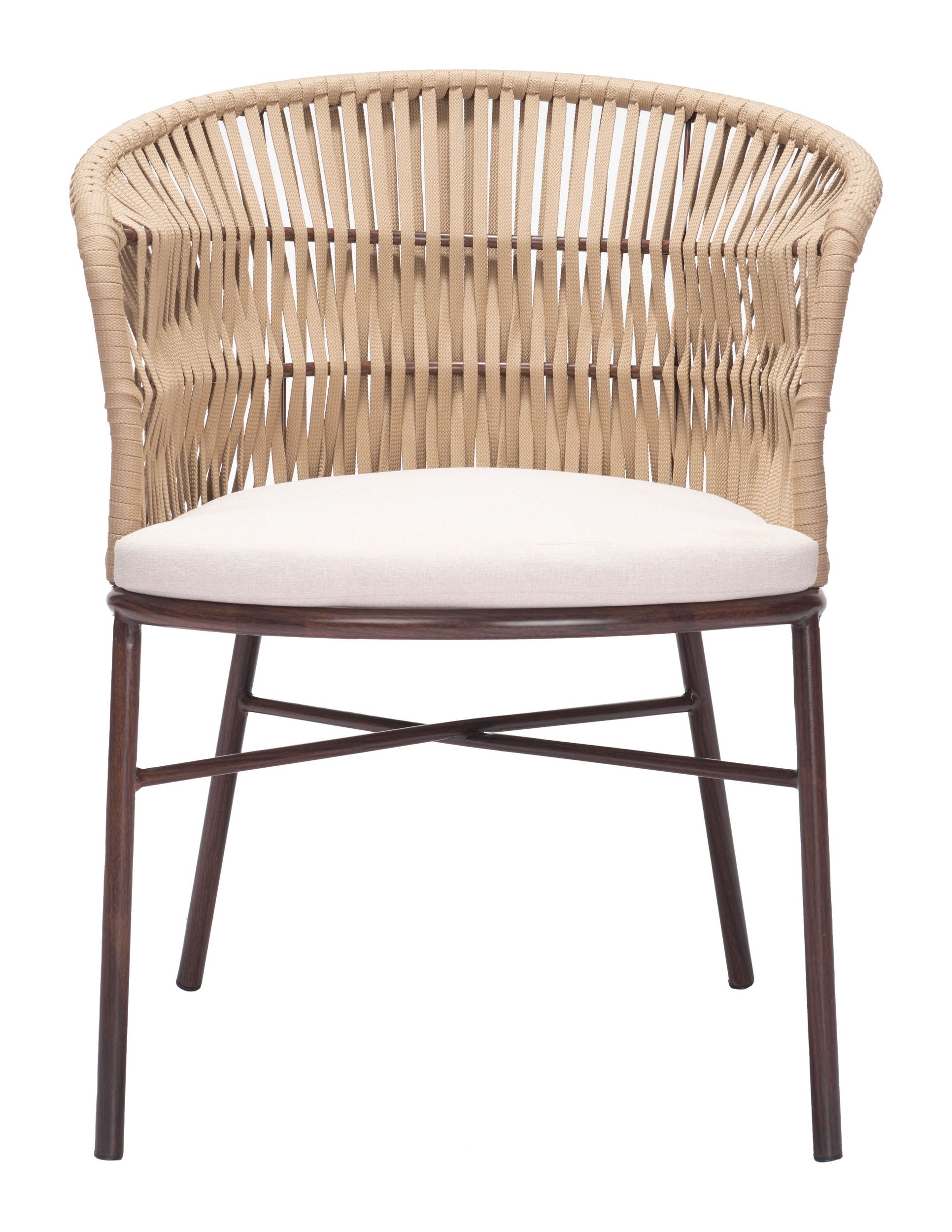 Freycinet Polyester/Steel Outdoor Dining Chair