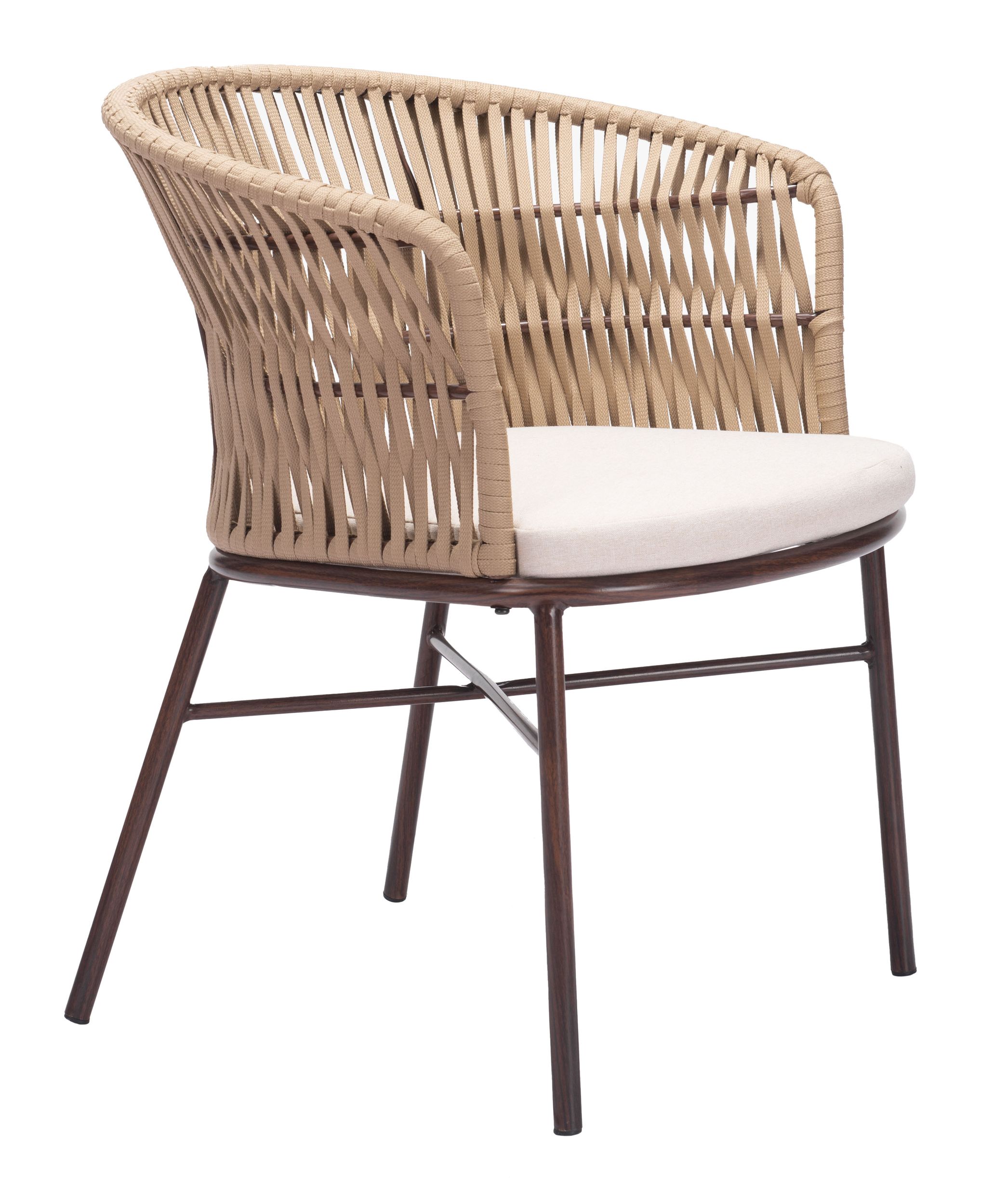 Freycinet Polyester/Steel Outdoor Dining Chair