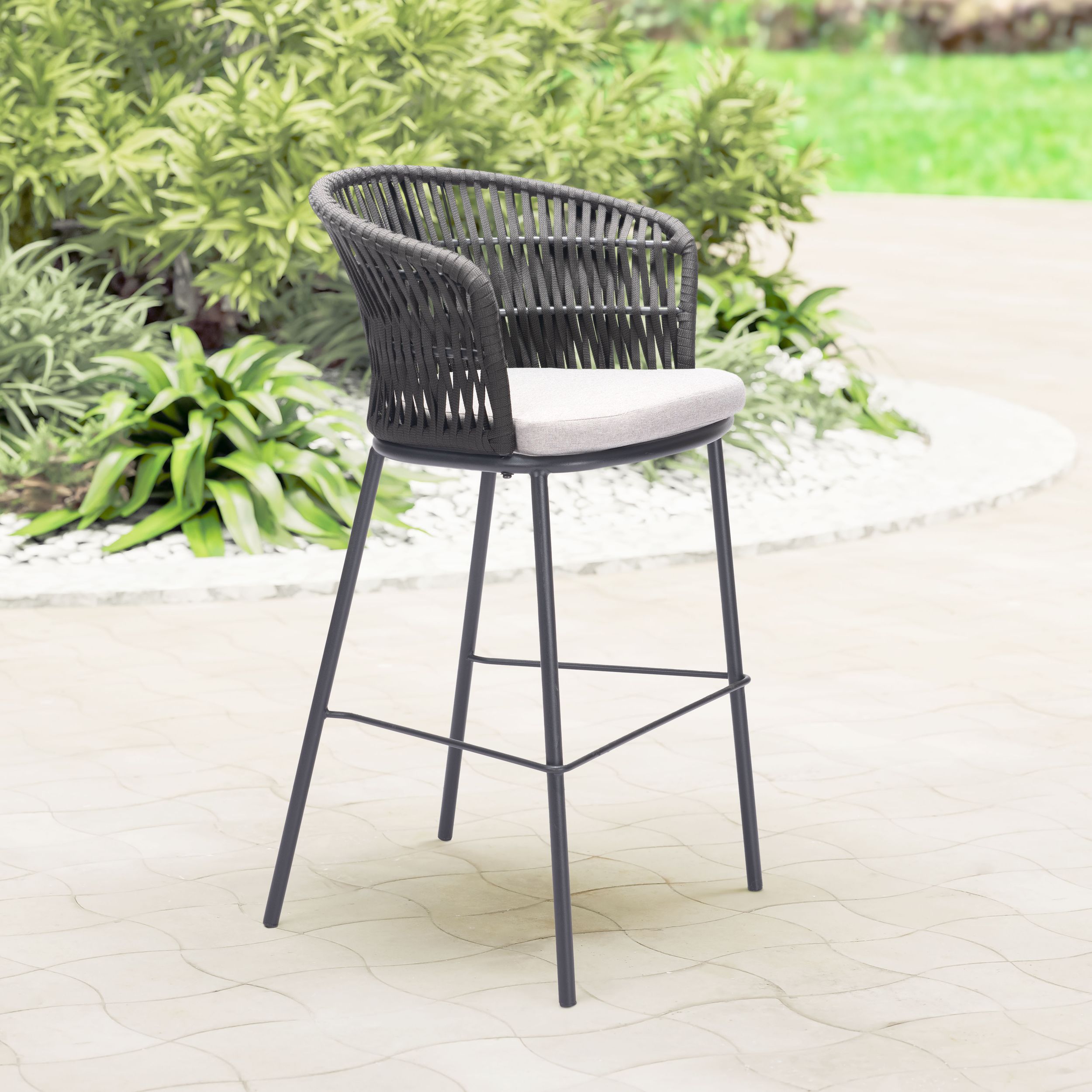 Freycinet Polyester/Steel Outdoor Barstool