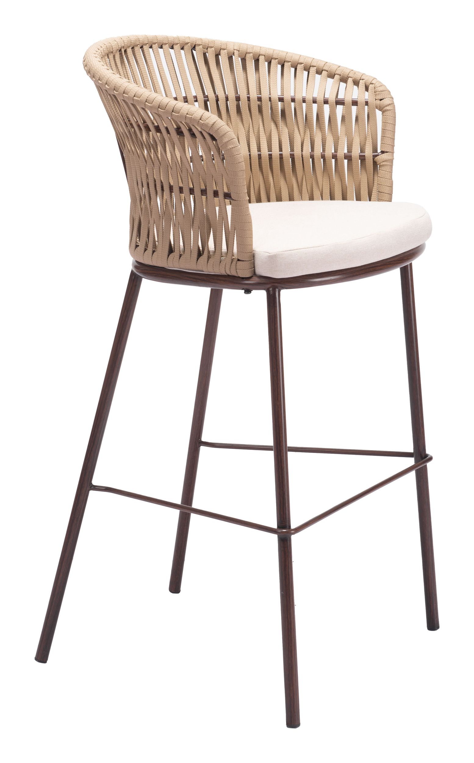 Freycinet Polyester/Steel Outdoor Barstool