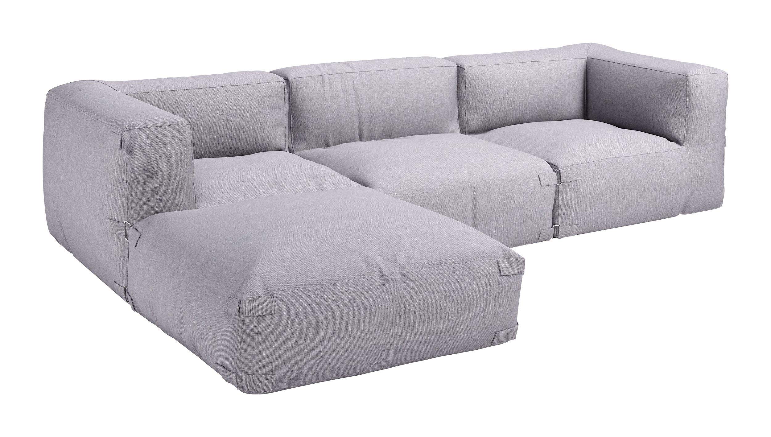 Luanda Square Olefin Outdoor Ottoman