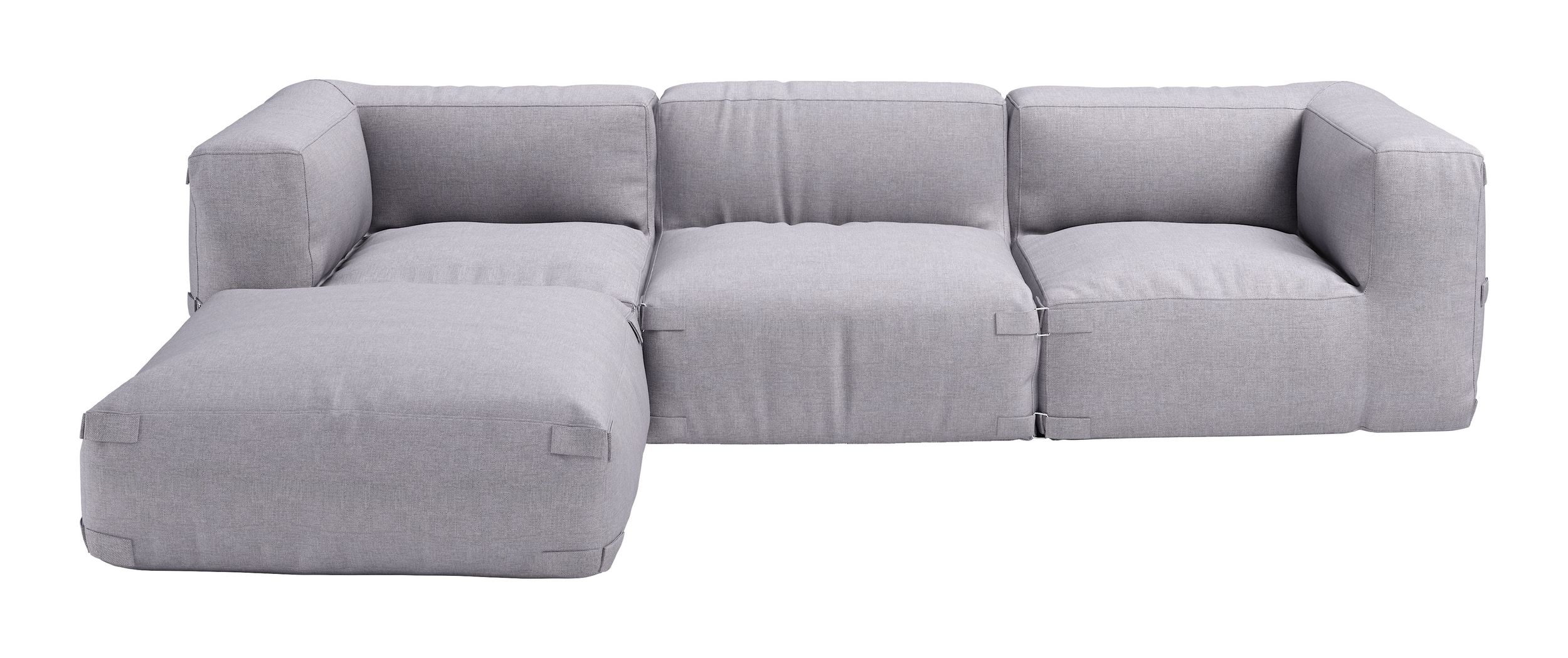 Luanda Square Olefin Outdoor Ottoman