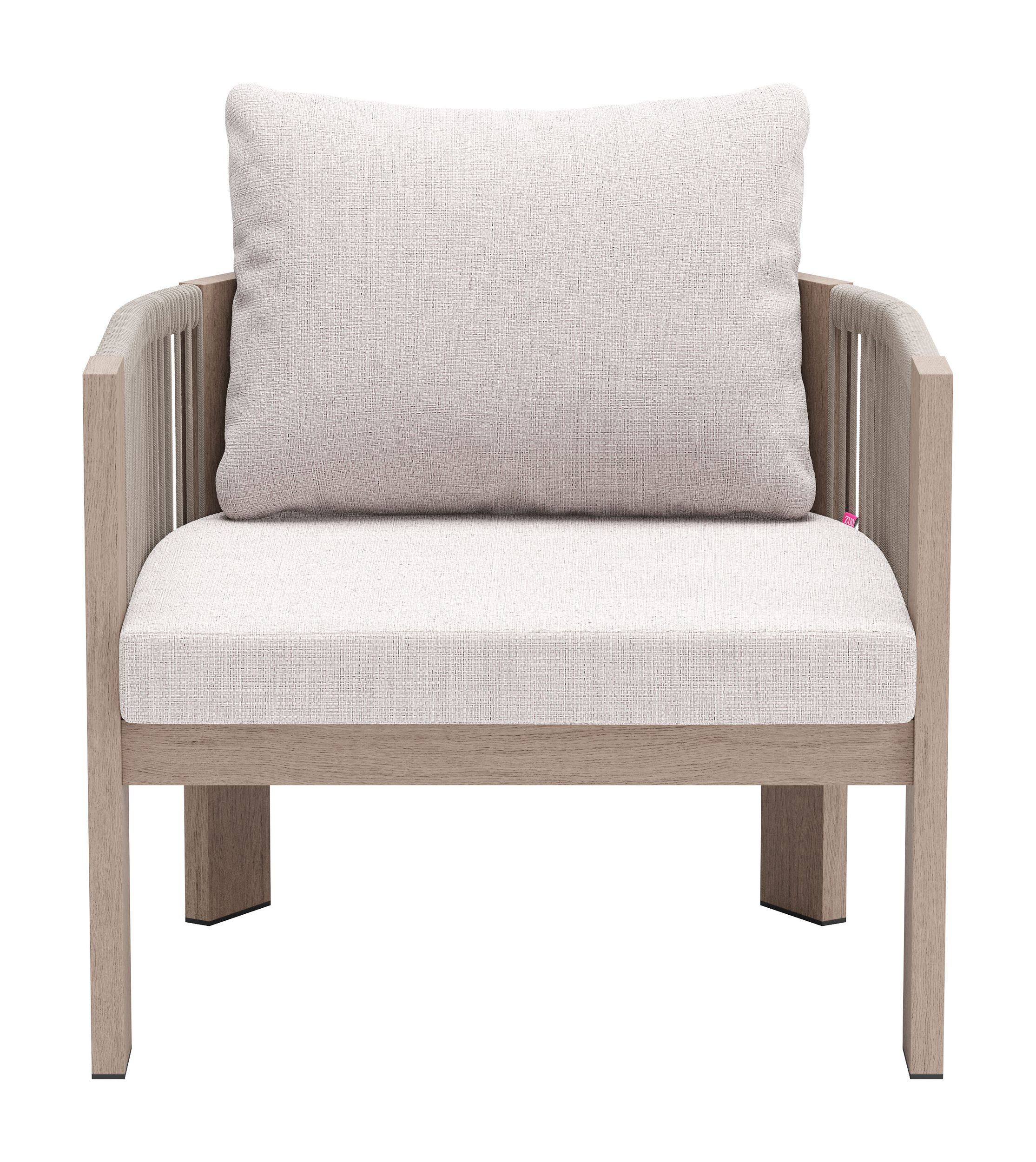 Rebel Olefin/Aluminum Outdoor Accent Chair