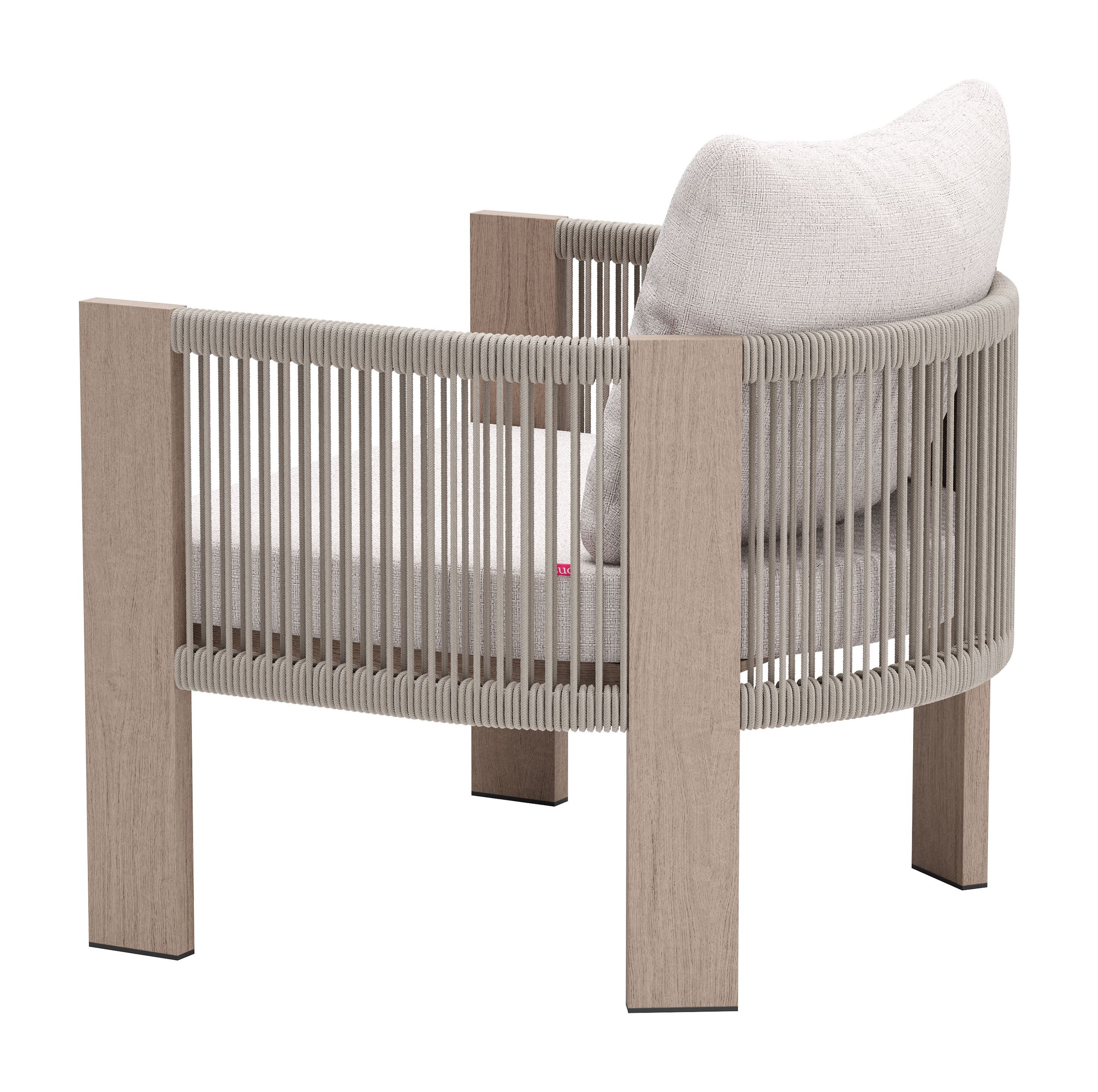 Rebel Olefin/Aluminum Outdoor Accent Chair