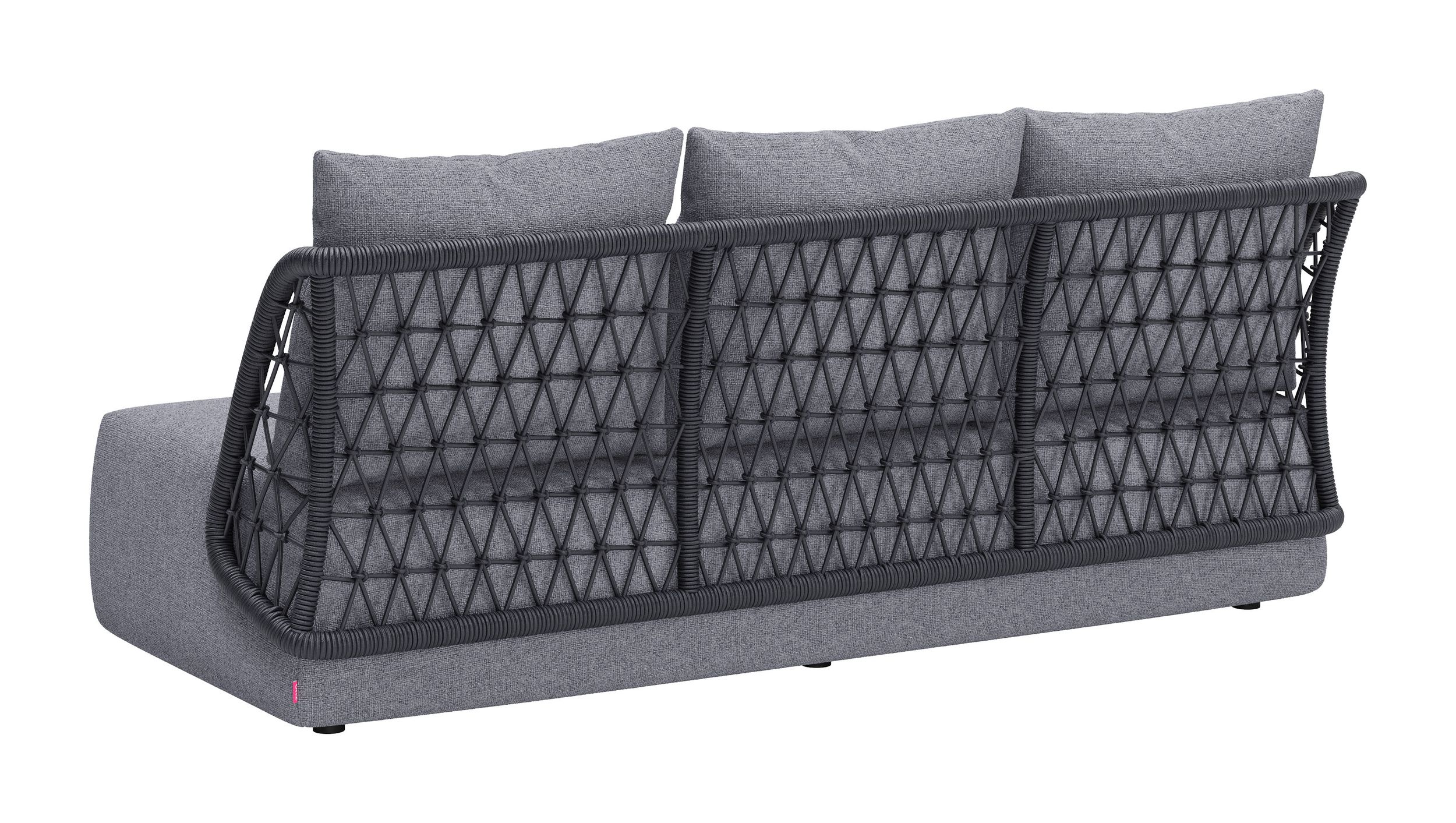 Mekan Olefin/Aluminum Outdoor Sofa