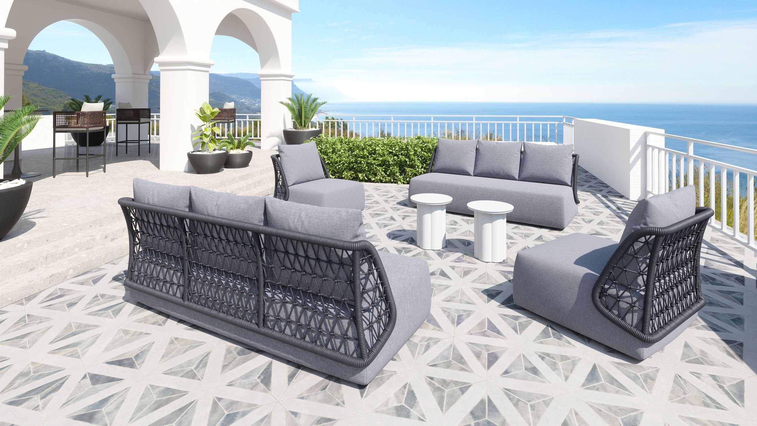 Mekan Outdoor Sofa Set 