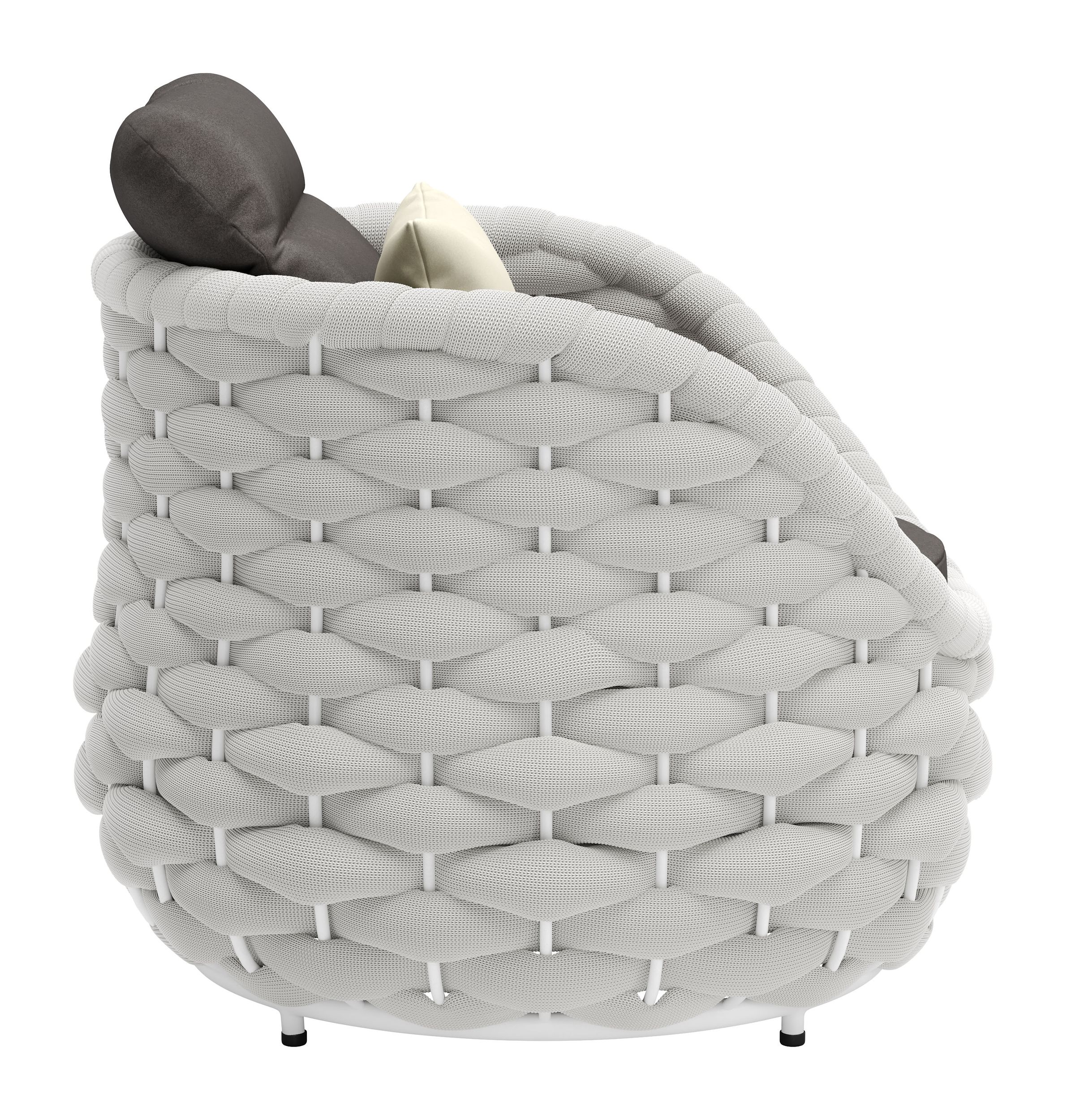 Coral Reef Olefin Outdoor Accent Chair