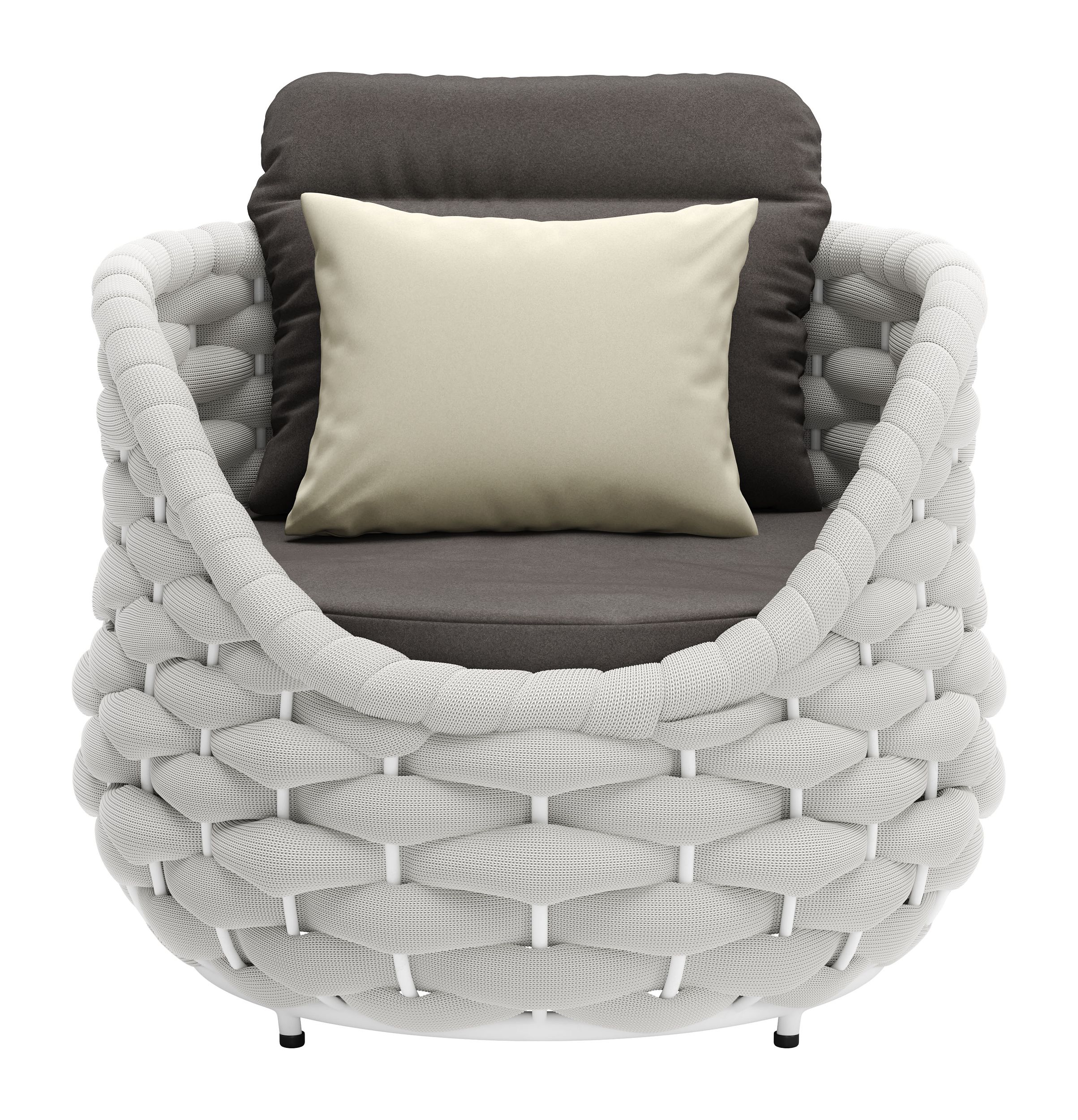 Coral Reef Olefin Outdoor Accent Chair