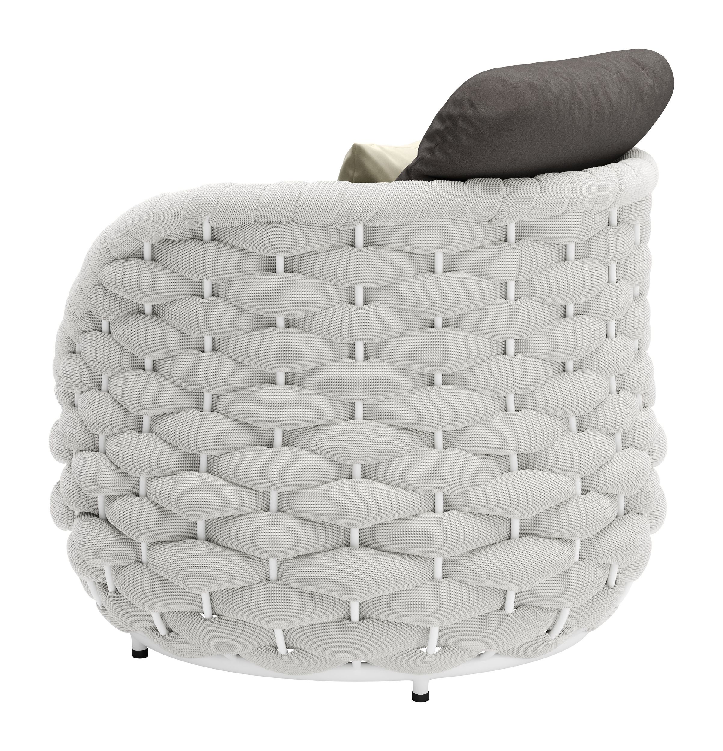 Coral Reef Olefin Outdoor Accent Chair