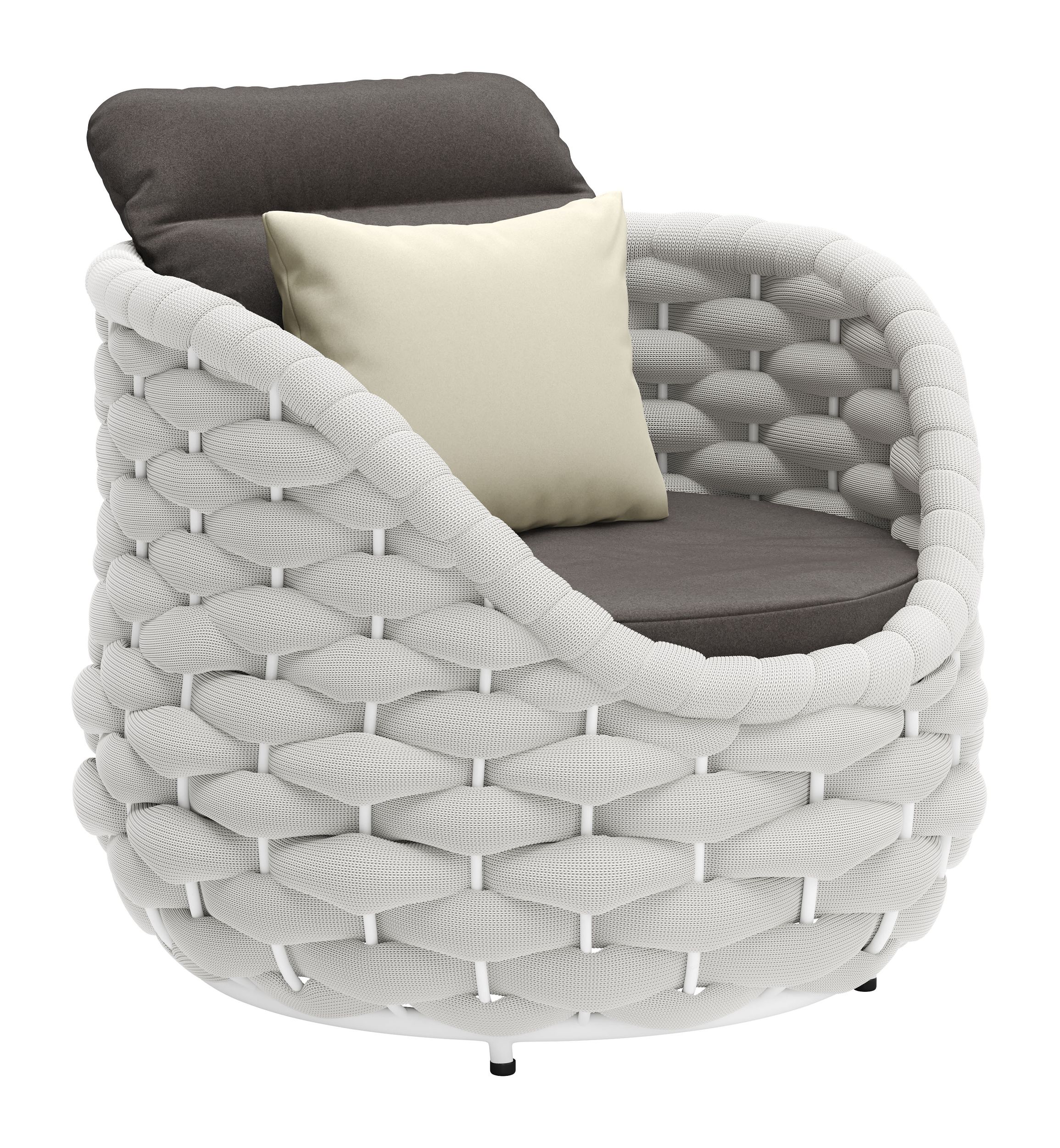 Coral Reef Olefin Outdoor Accent Chair