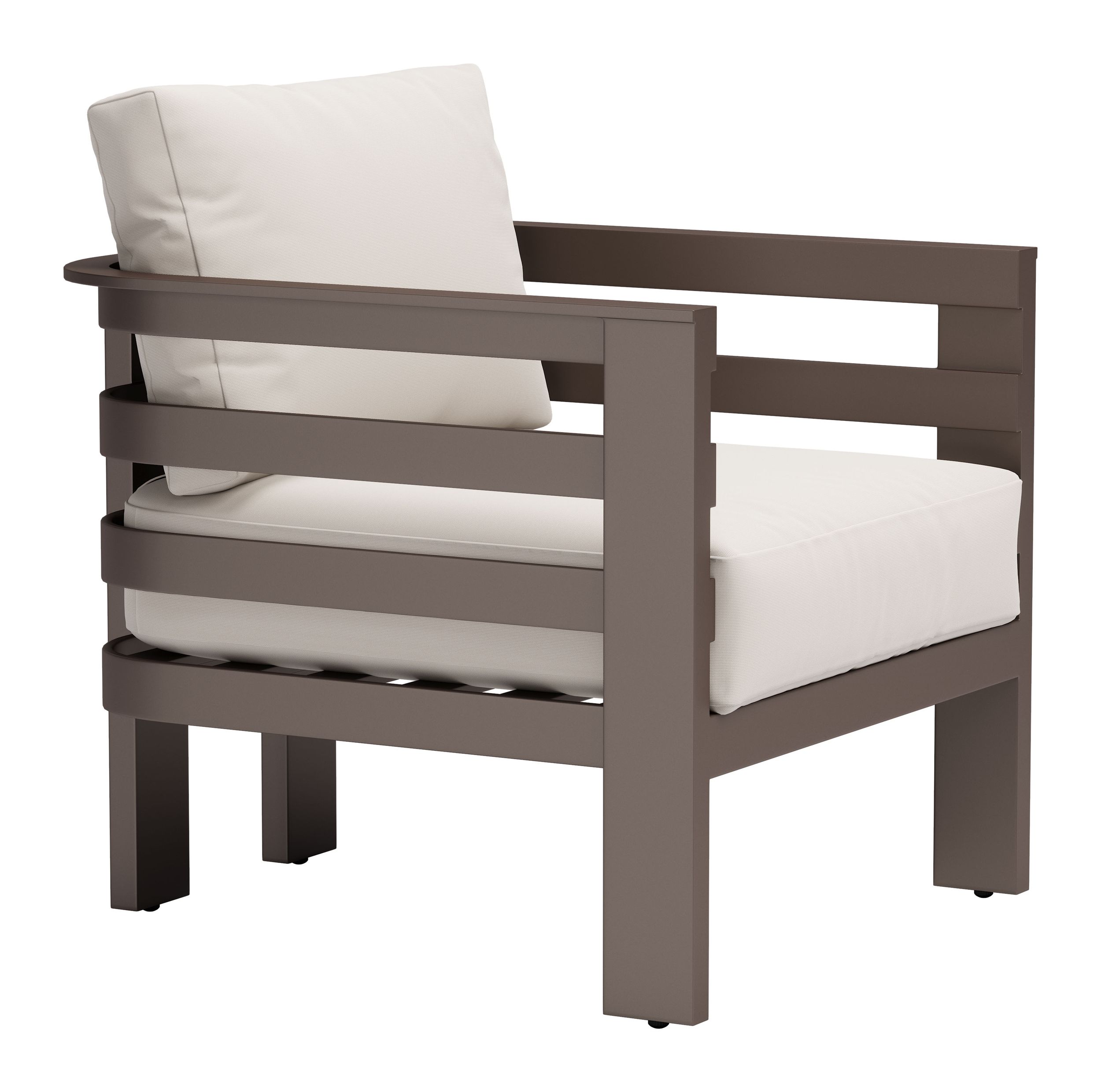 Bal Harbor Olefin/Aluminum Outdoor Armchair