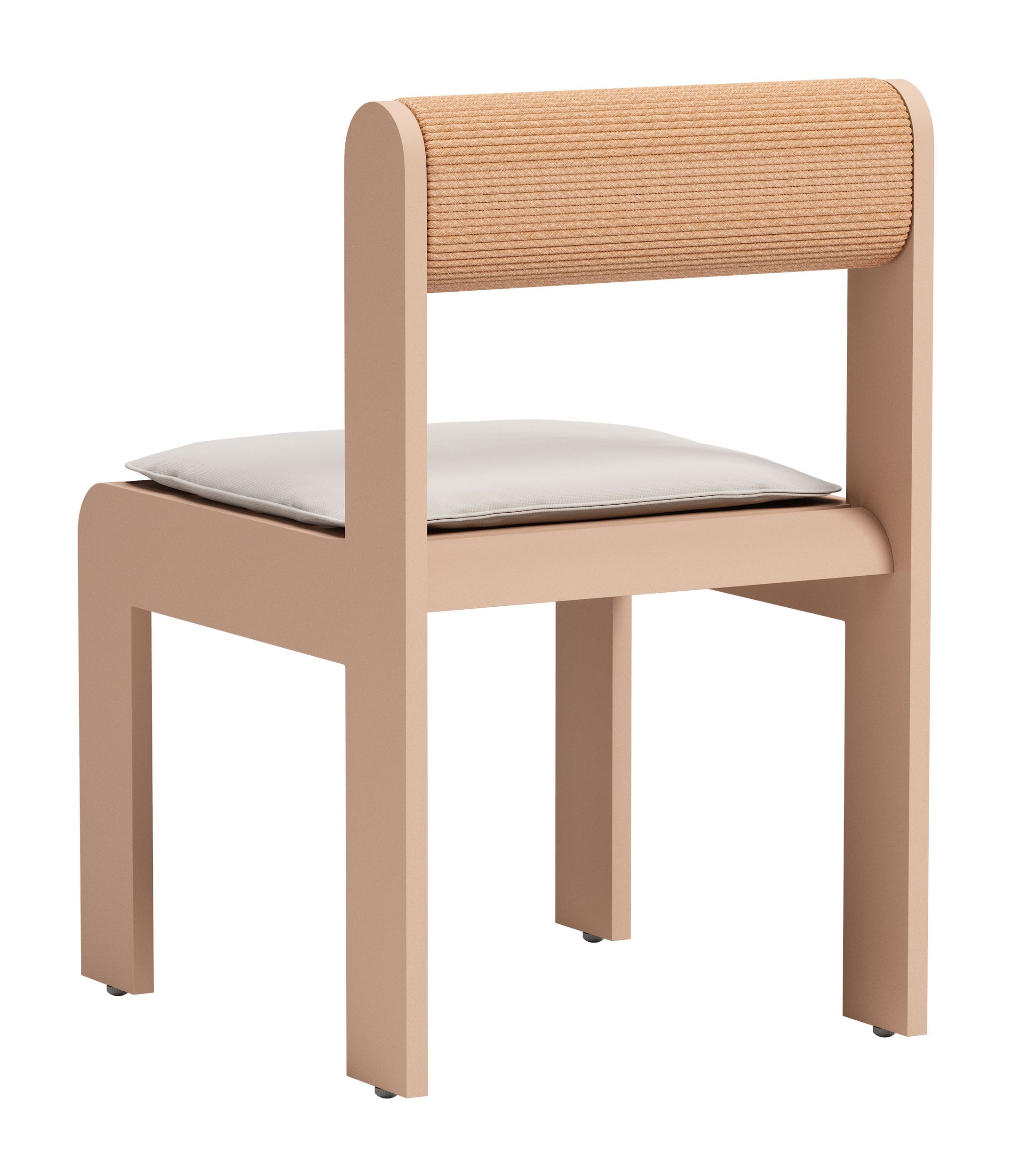 Island Olefin/Aluminum Outdoor Dining Chair