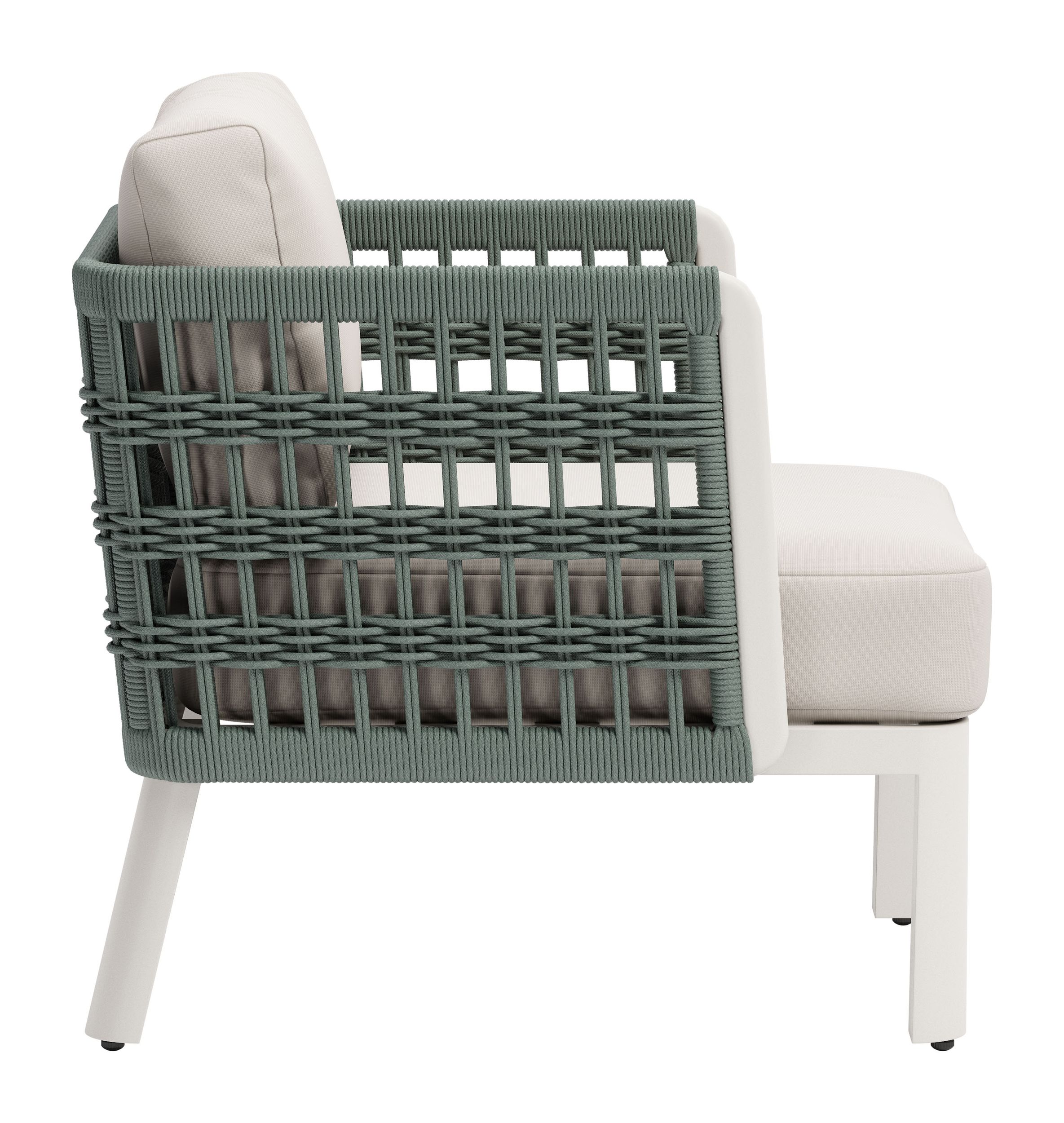 Bridgehampton Olefin/Aluminum Outdoor Armchair