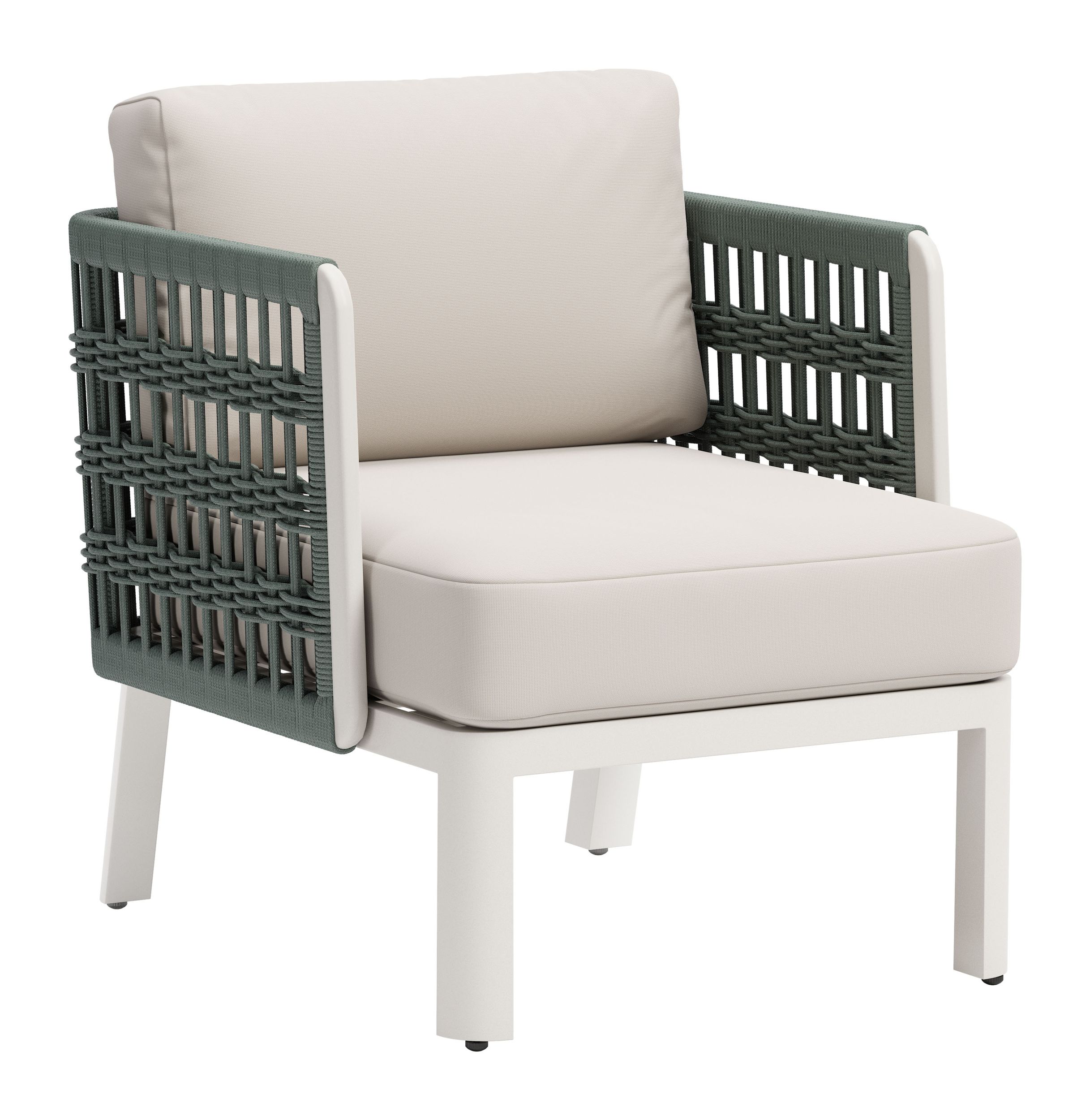 Bridgehampton Olefin/Aluminum Outdoor Armchair