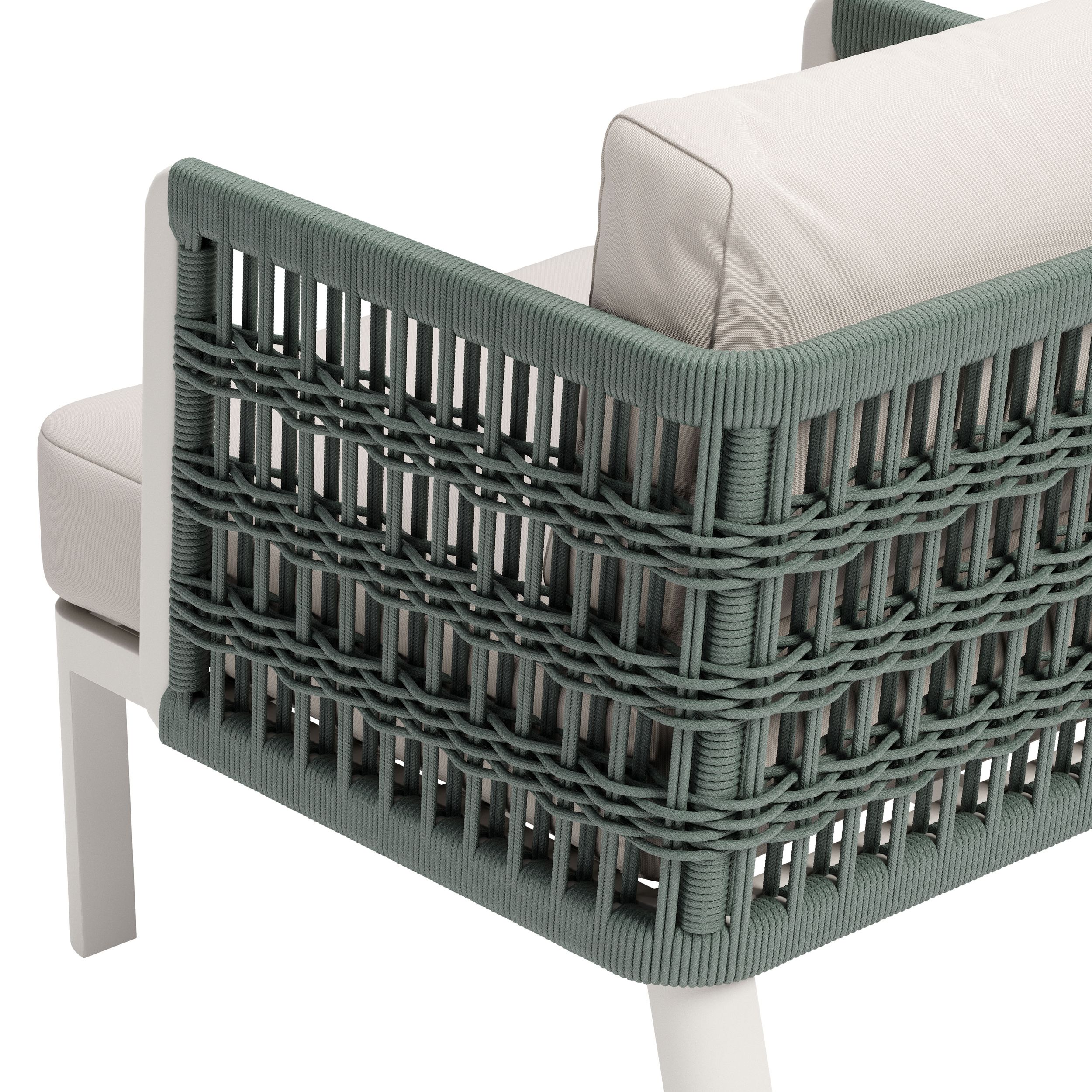 Bridgehampton Olefin/Aluminum Outdoor Armchair