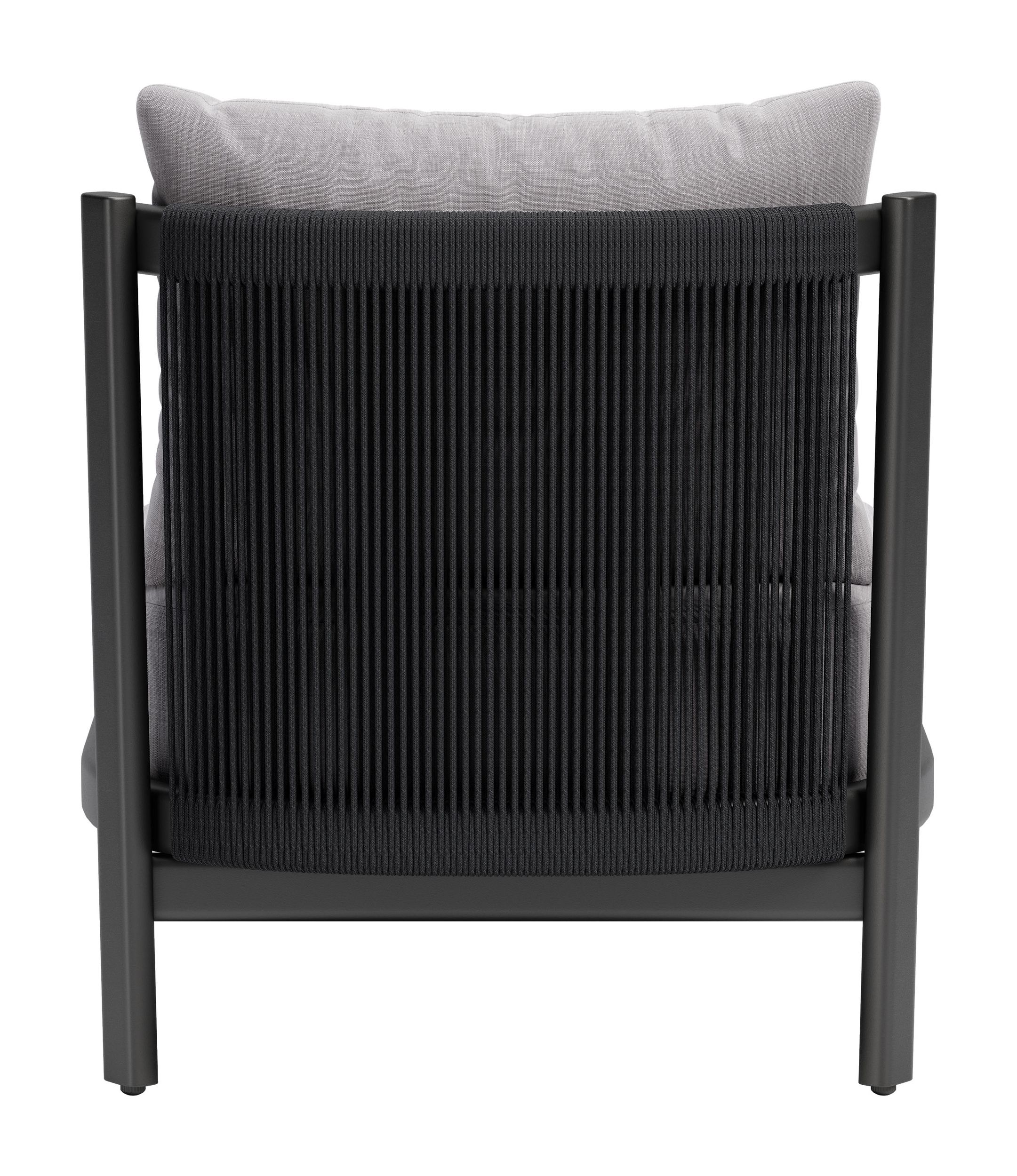 Horizon Olefin/Aluminum Accent Chair