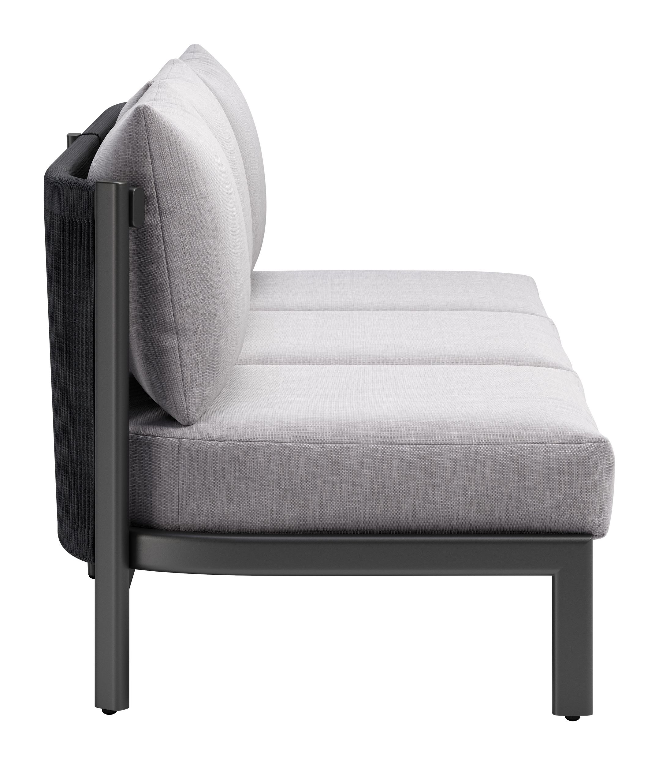 Horizon Olefin/Aluminum Outdoor Sofa,