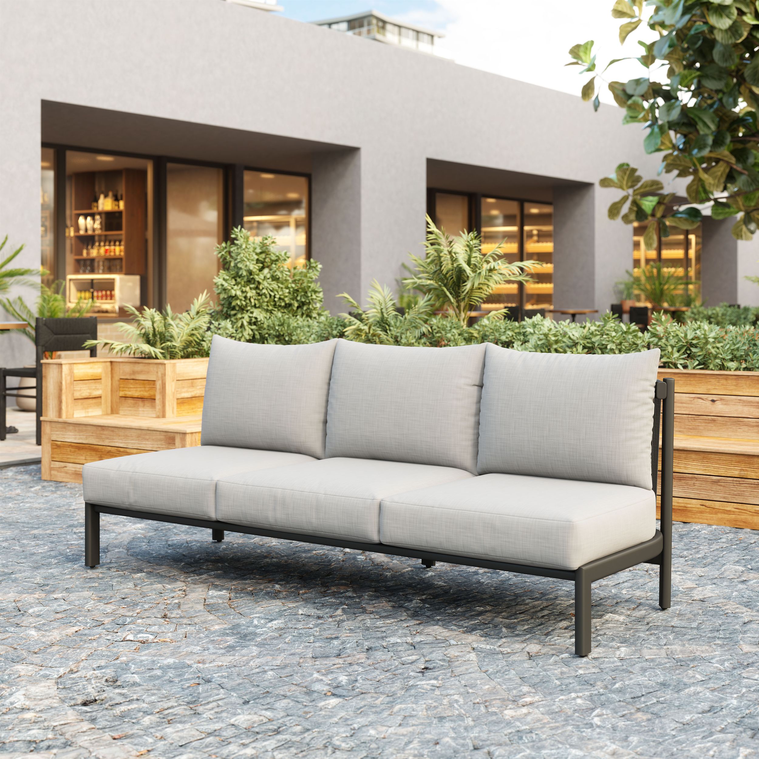 Outdoor Sofa And Loveseat 