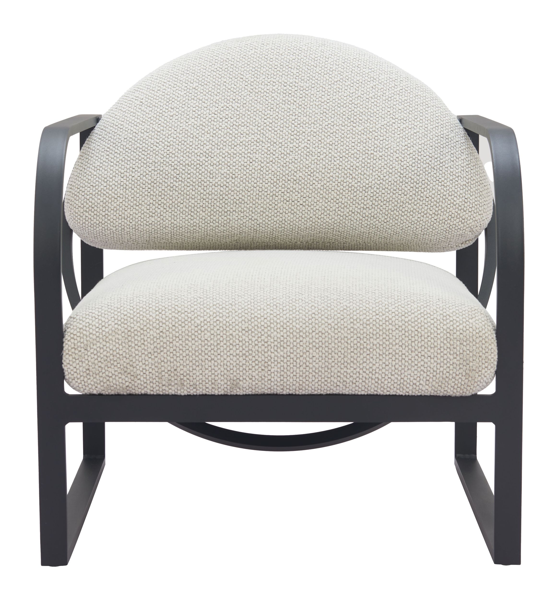 Flakt Polyester/Aluminum Outdoor Accent Chair