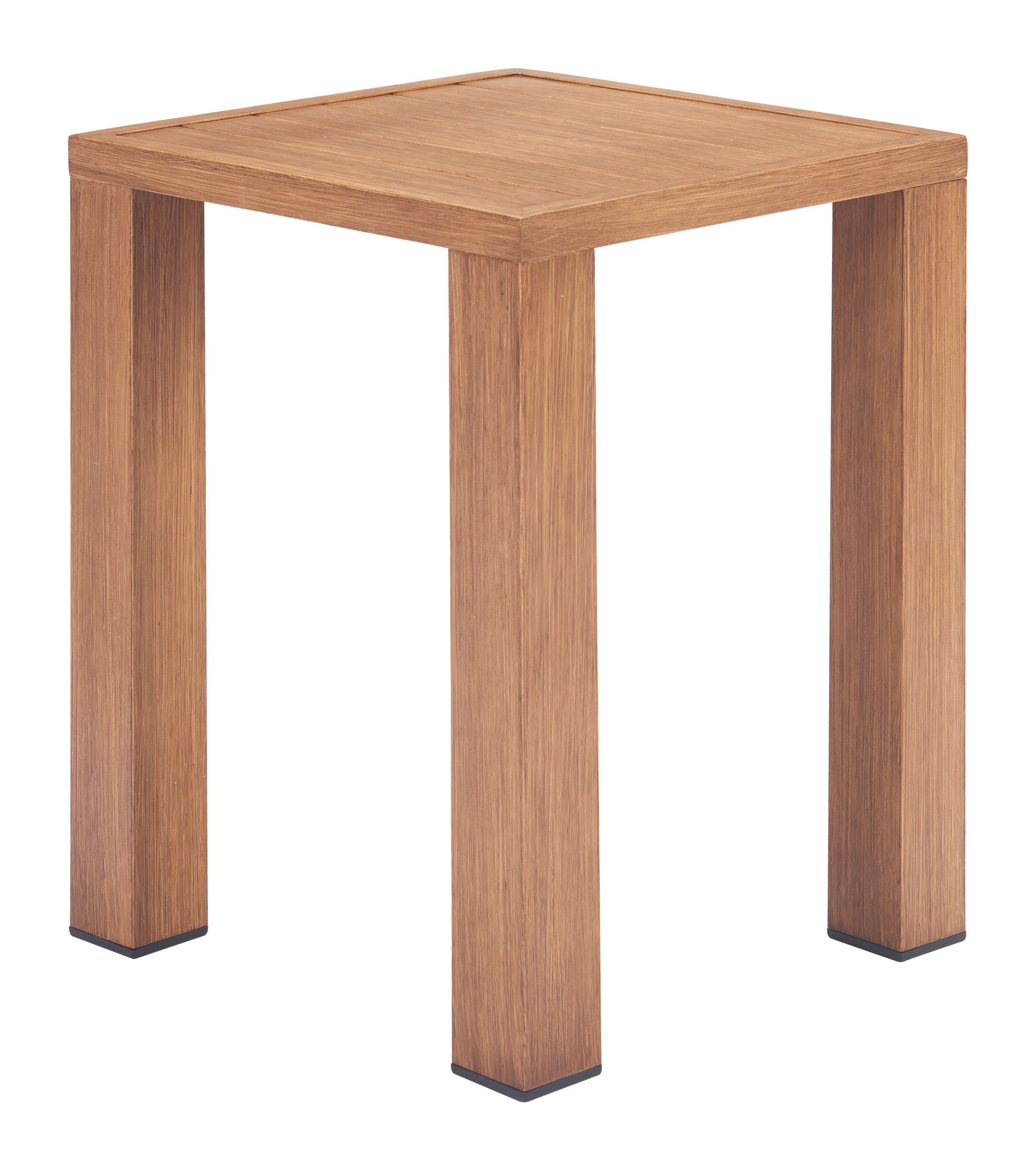 Regels Square Aluminum Side Table