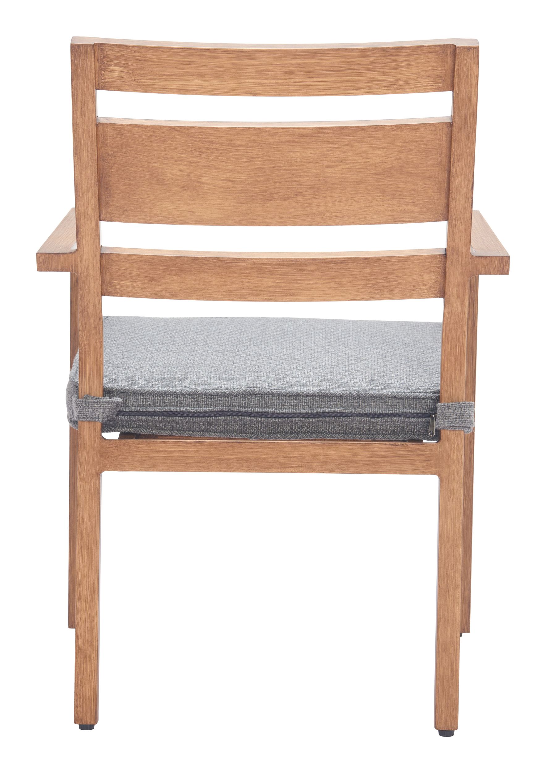 Rader Olefin/Aluminum Outdoor Dining Chair