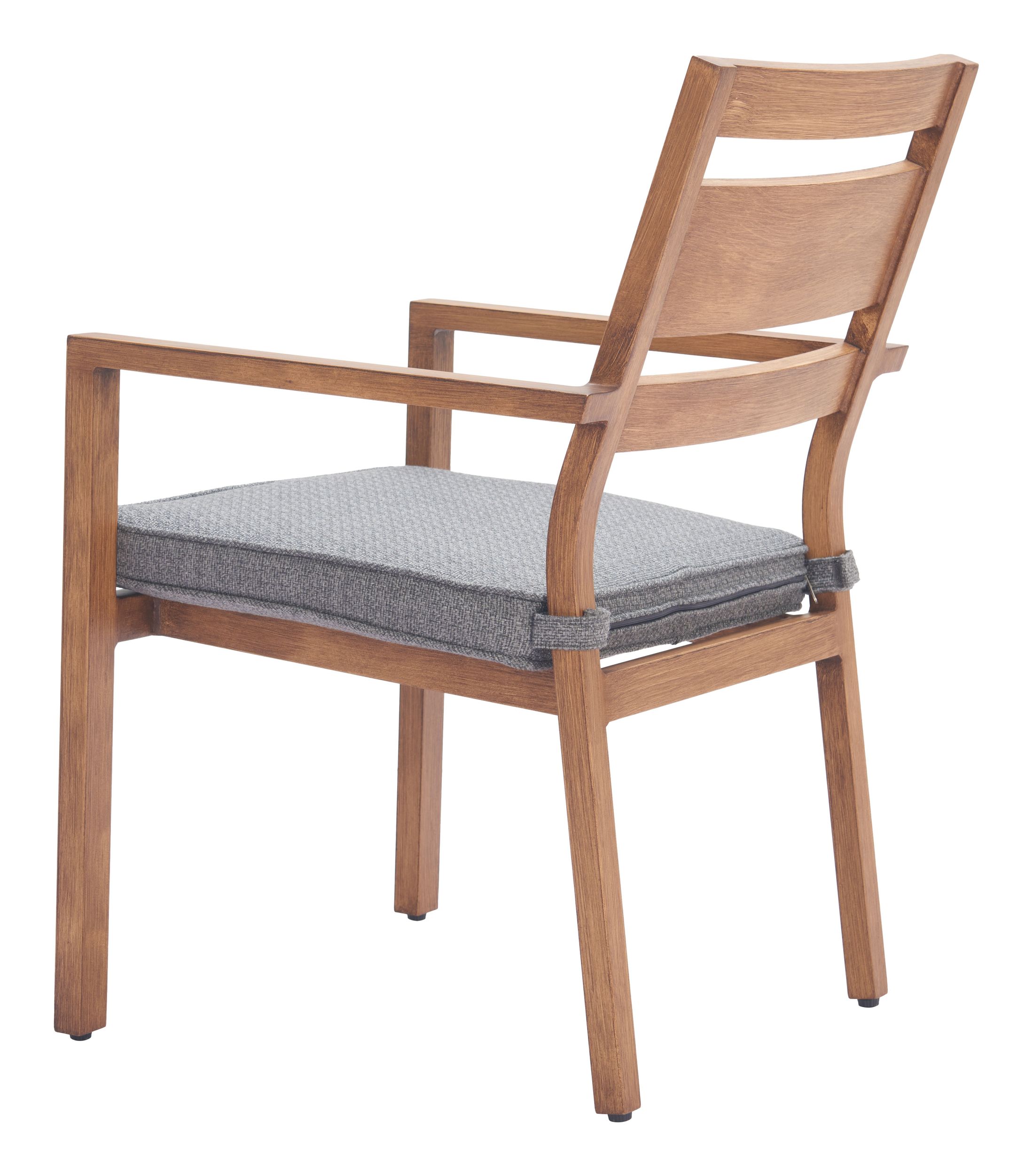 Rader Olefin/Aluminum Outdoor Dining Chair