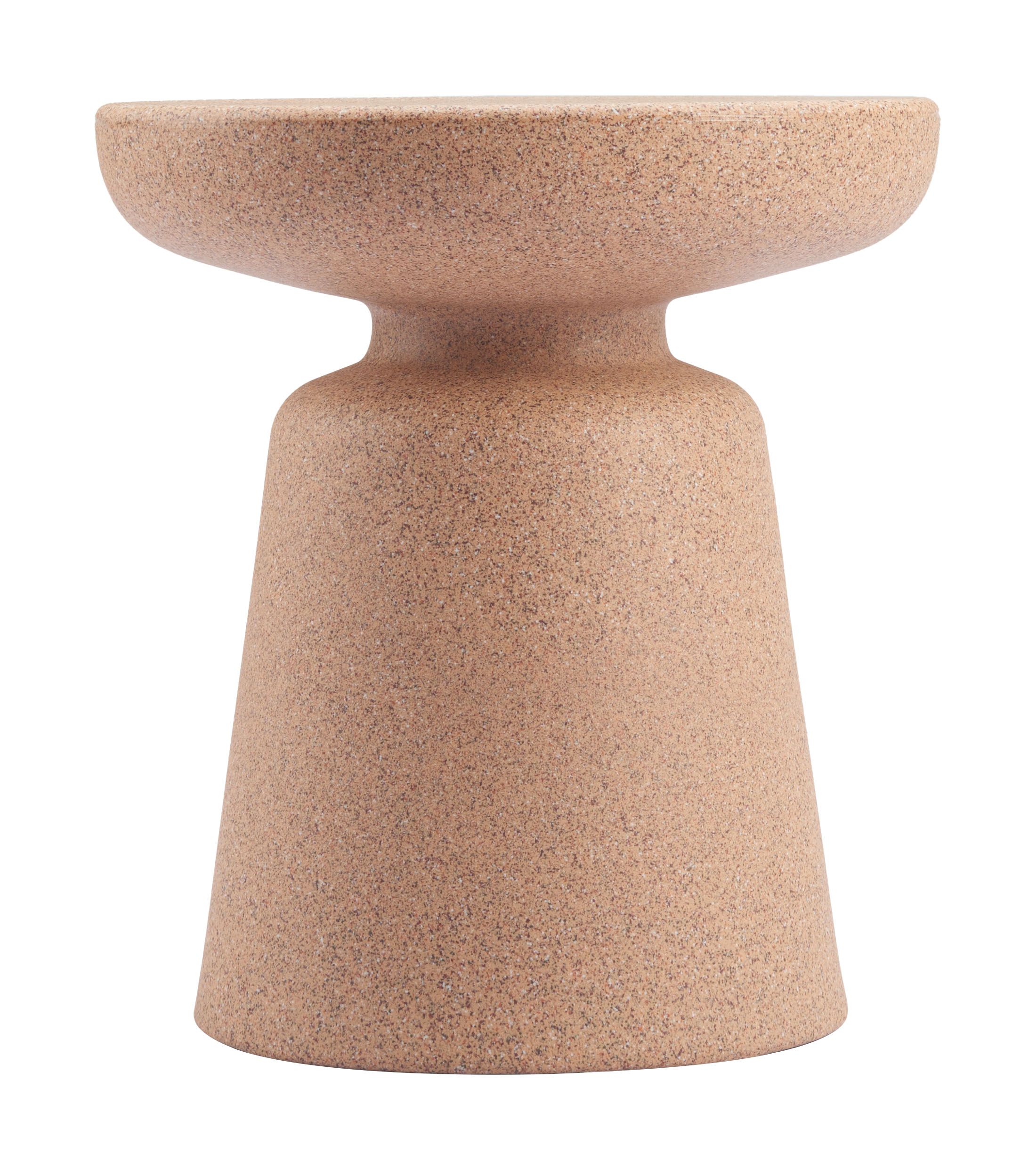 Tensen Round Polyethylene Outdoor End Table