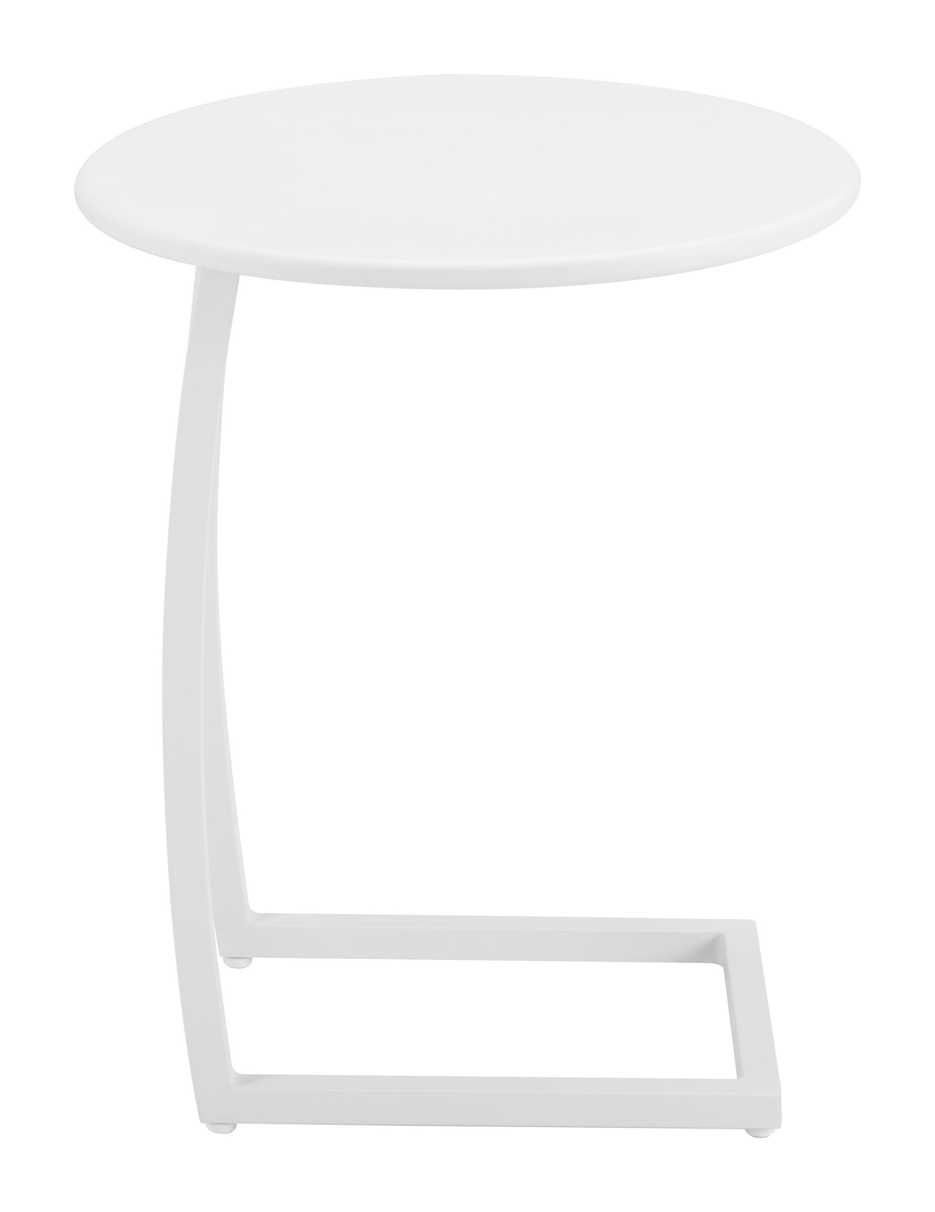 Noga Round Aluminum Outdoor End Table