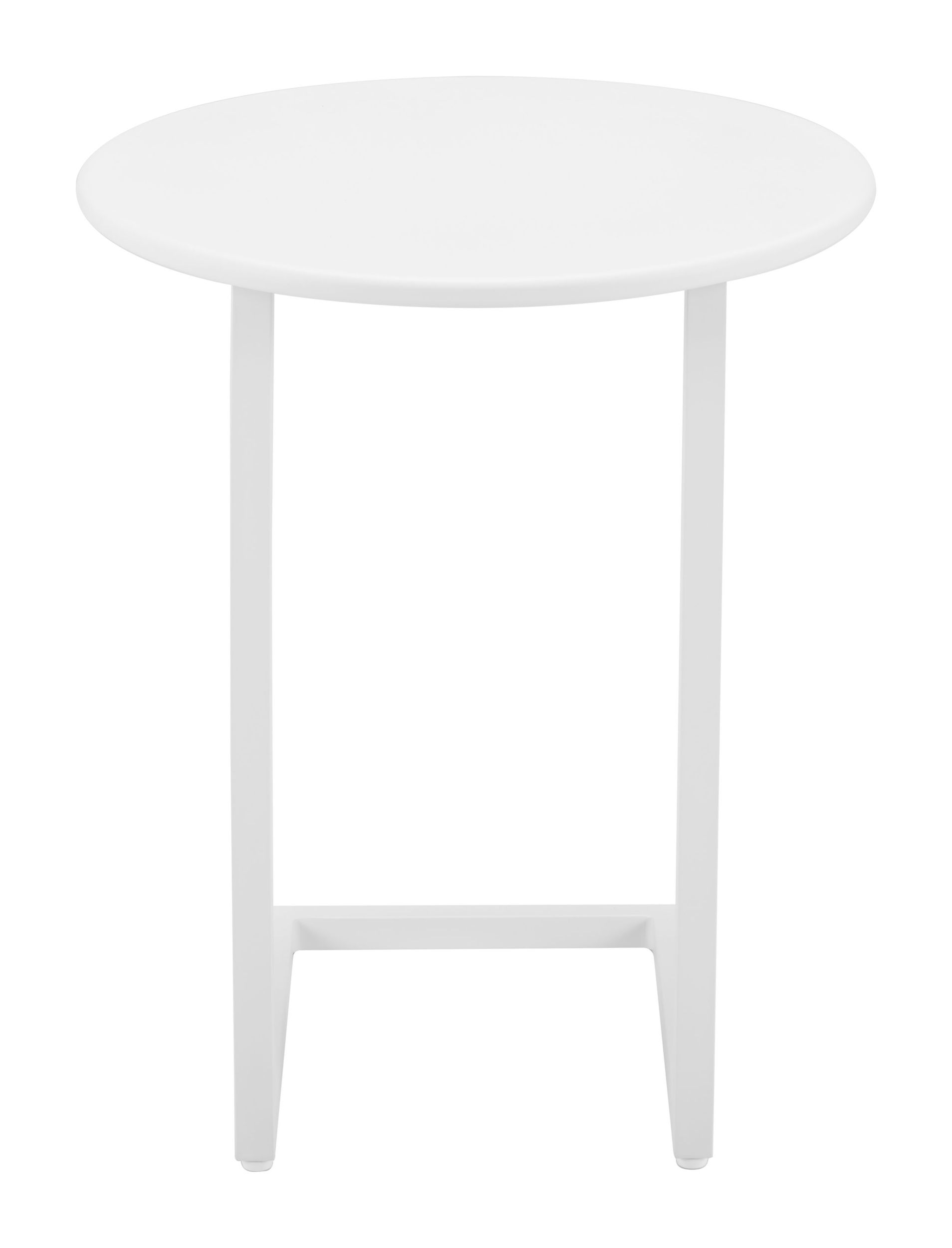 Noga Round Aluminum Outdoor End Table