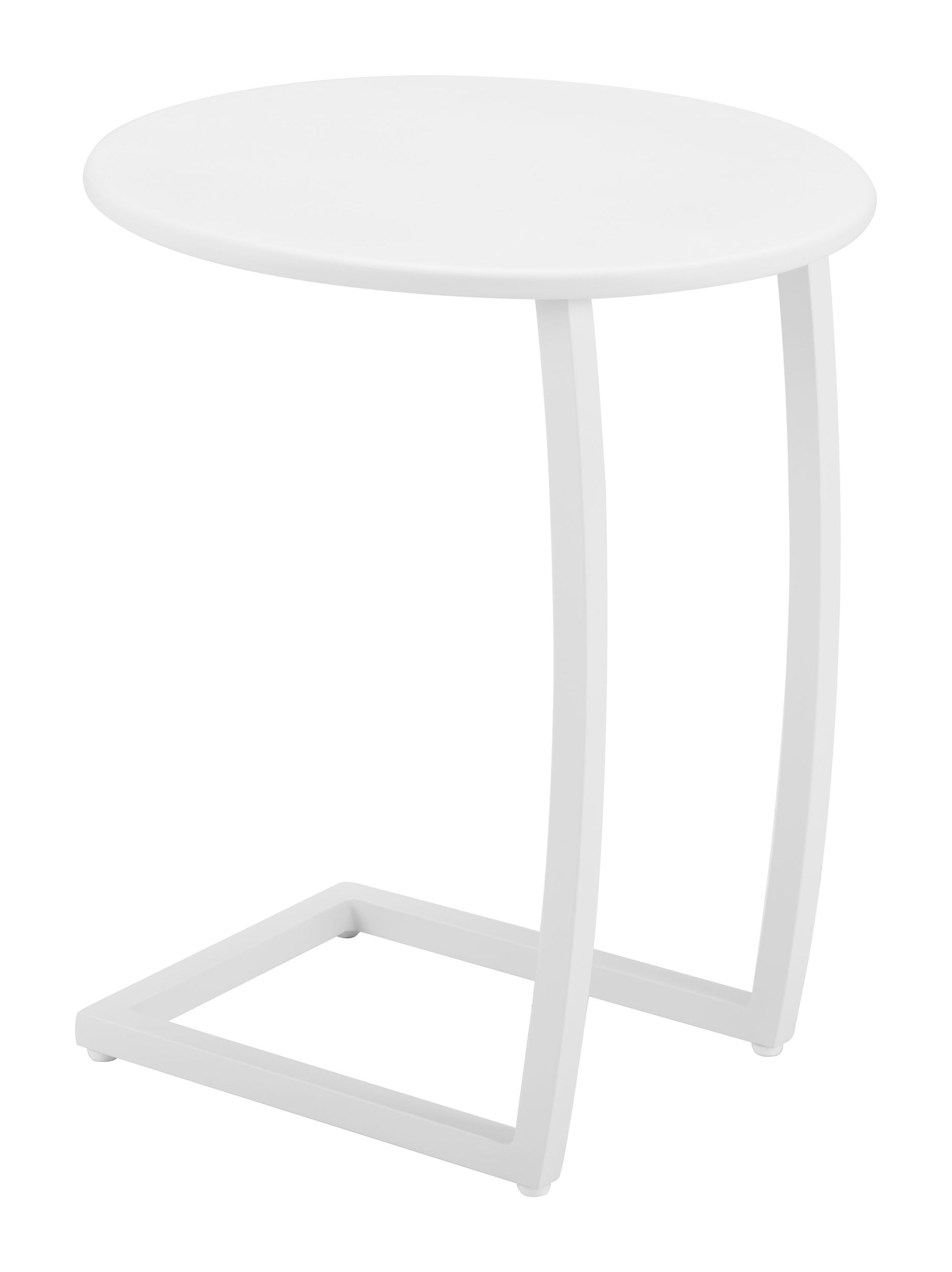 Noga Round Aluminum Outdoor End Table