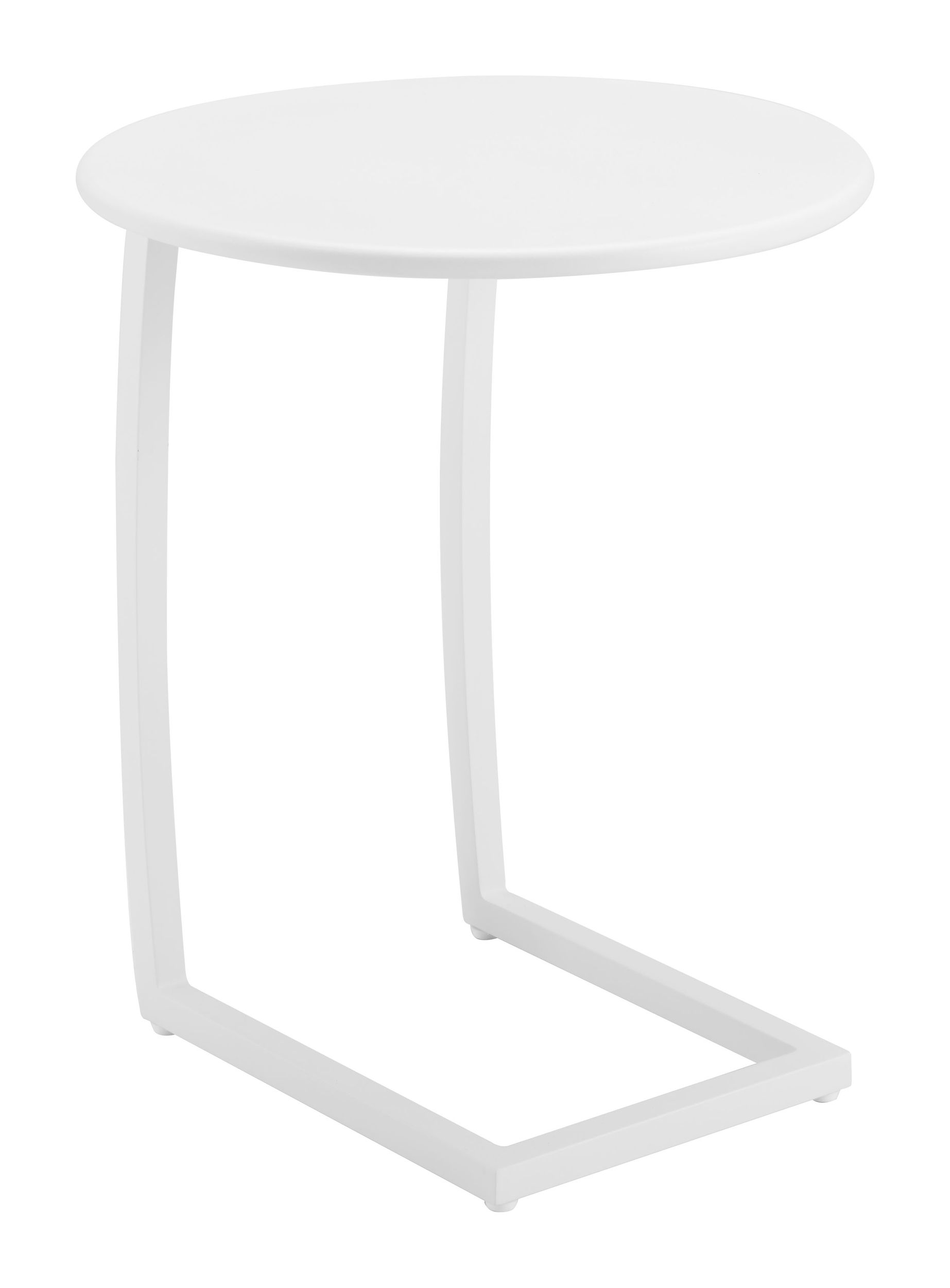 Noga Round Aluminum Outdoor End Table