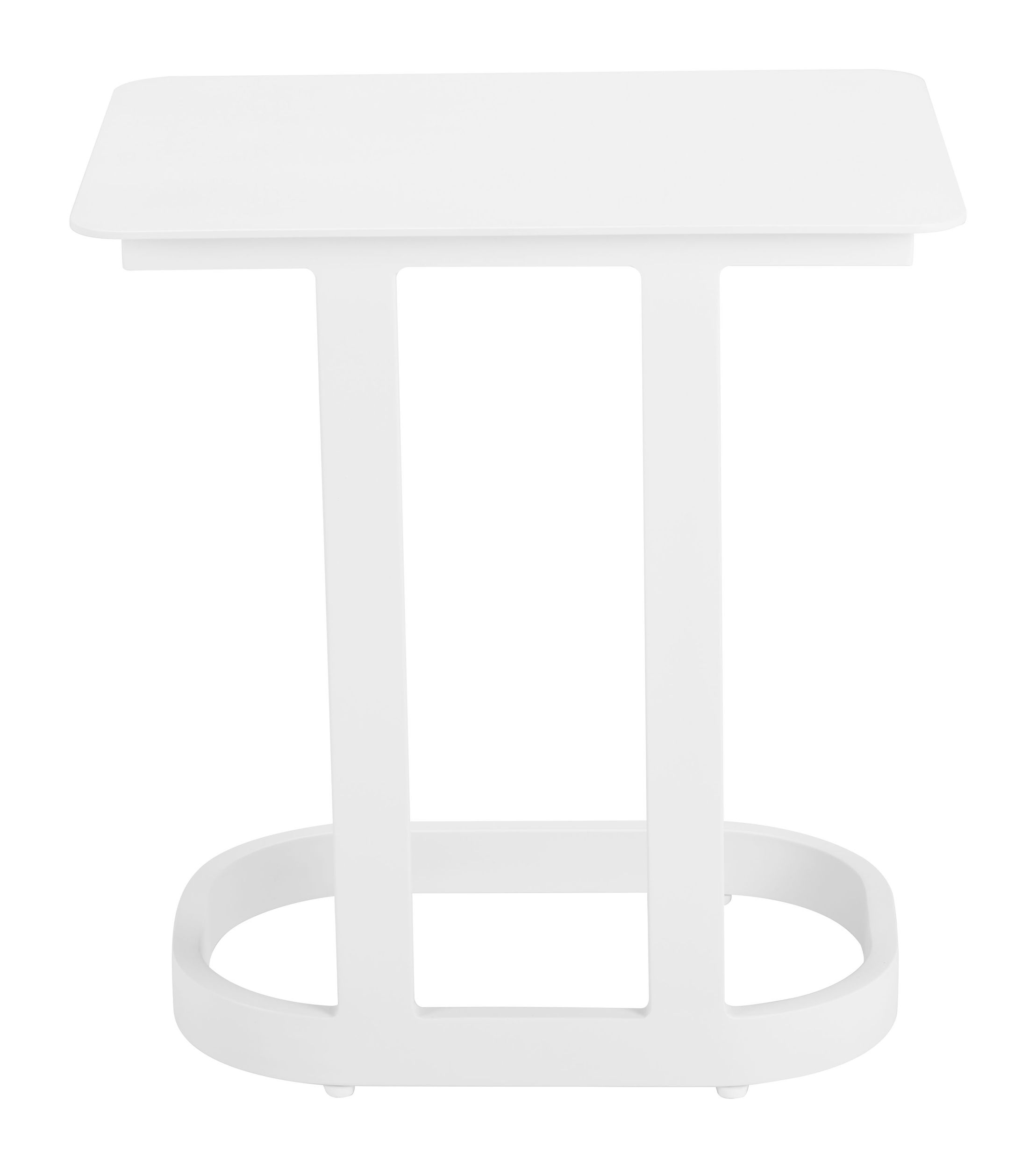 Friss Rectangular Aluminum Outdoor End Table