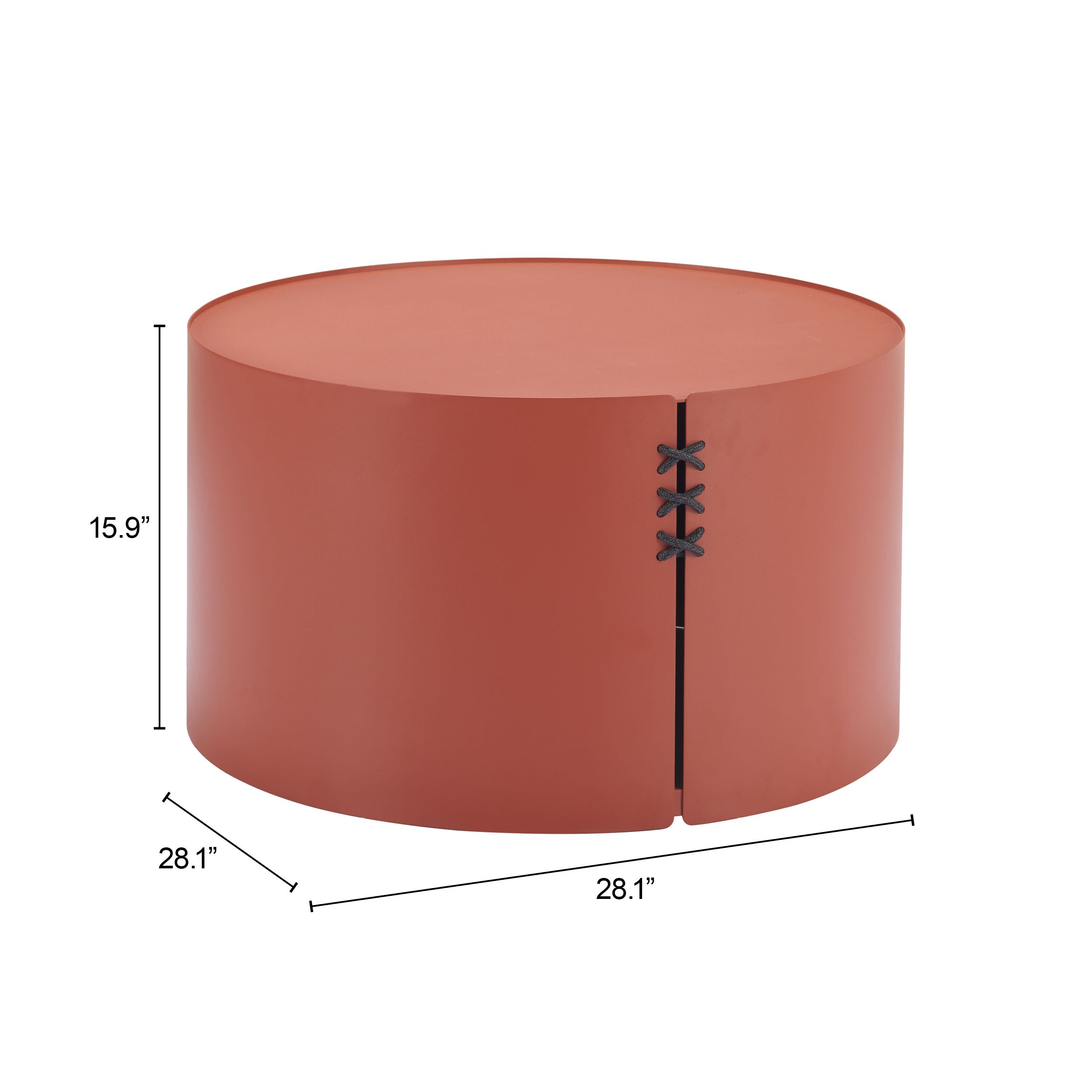 Bayu Round Aluminum Outdoor Coffee Table