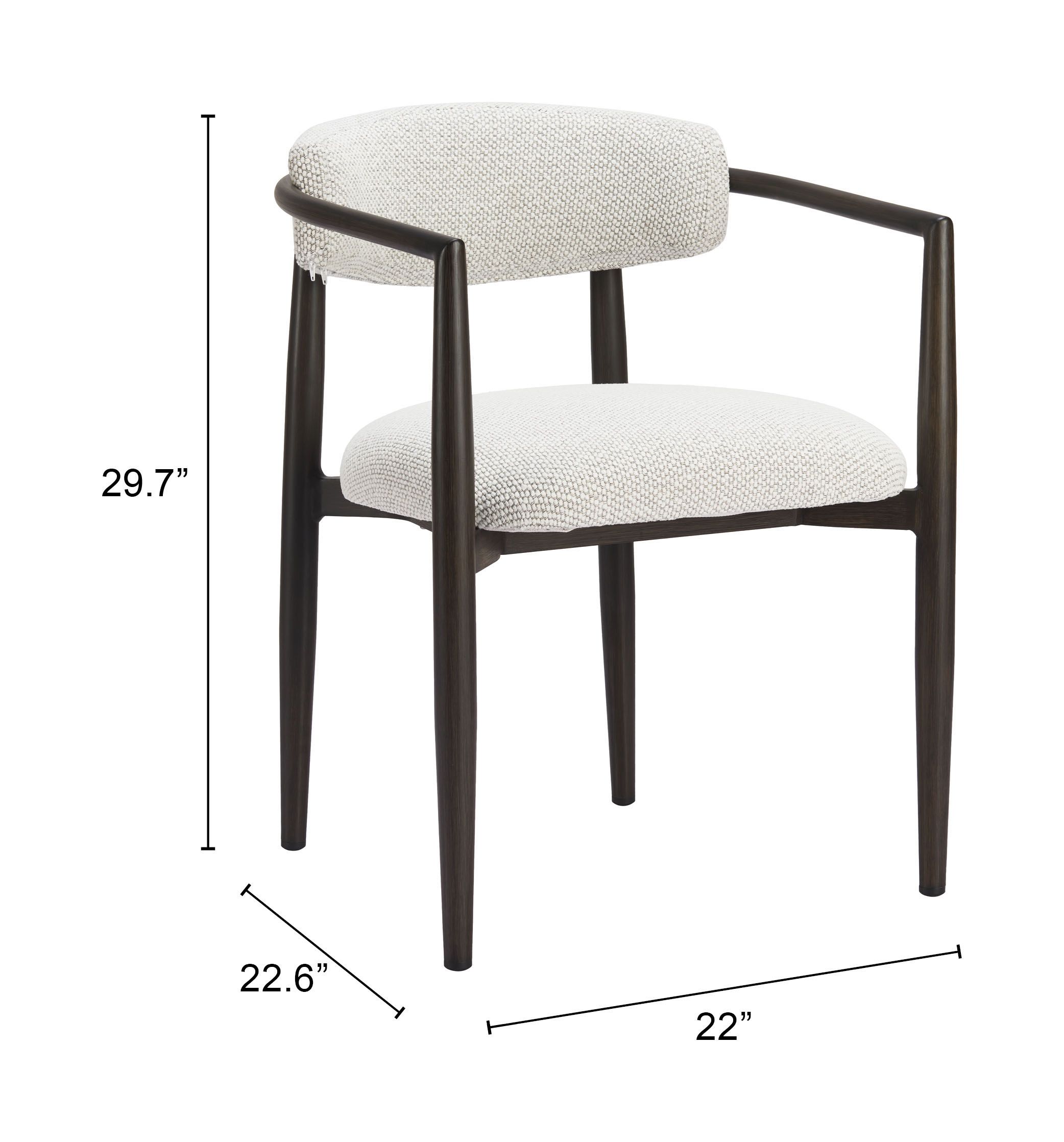 Midori Olefin/Aluminum Outdoor Dining Chair