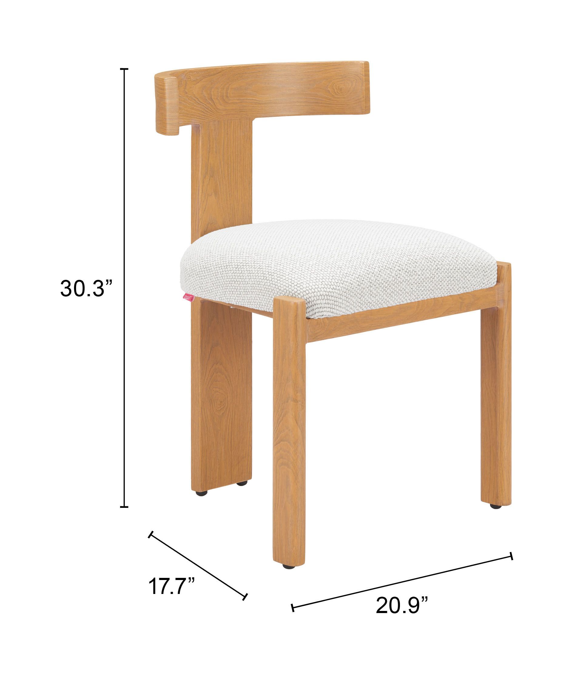 Tiana Olefin/Aluminum Dining Chair