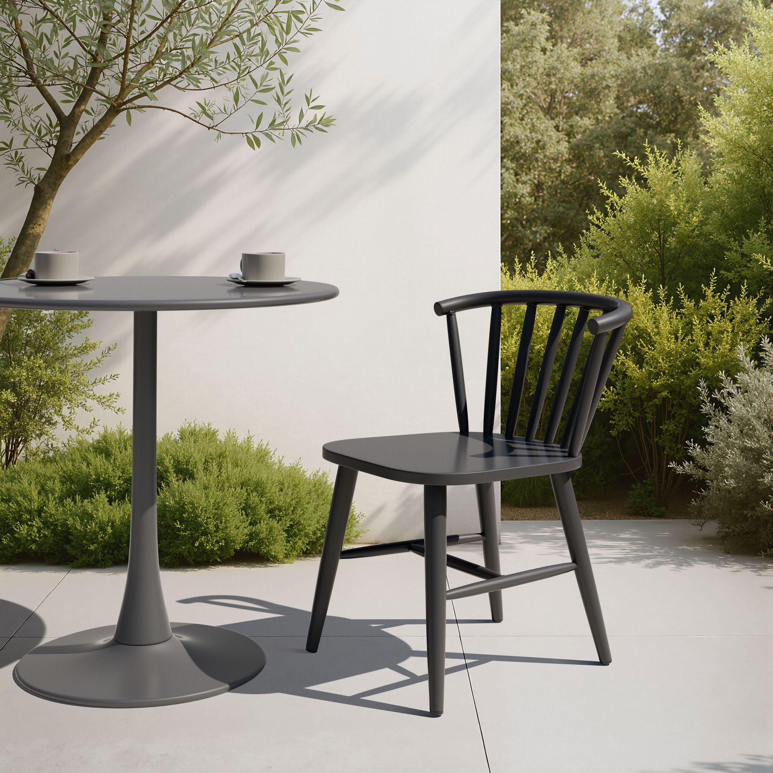 Shio Aluminum Dining Chair